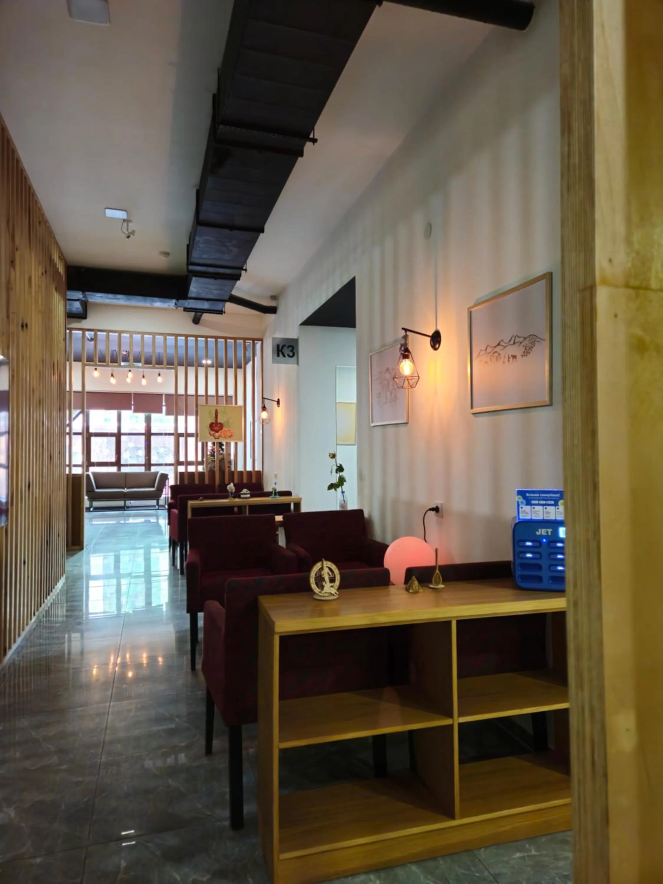 Lobby or reception in Sulu Hostel