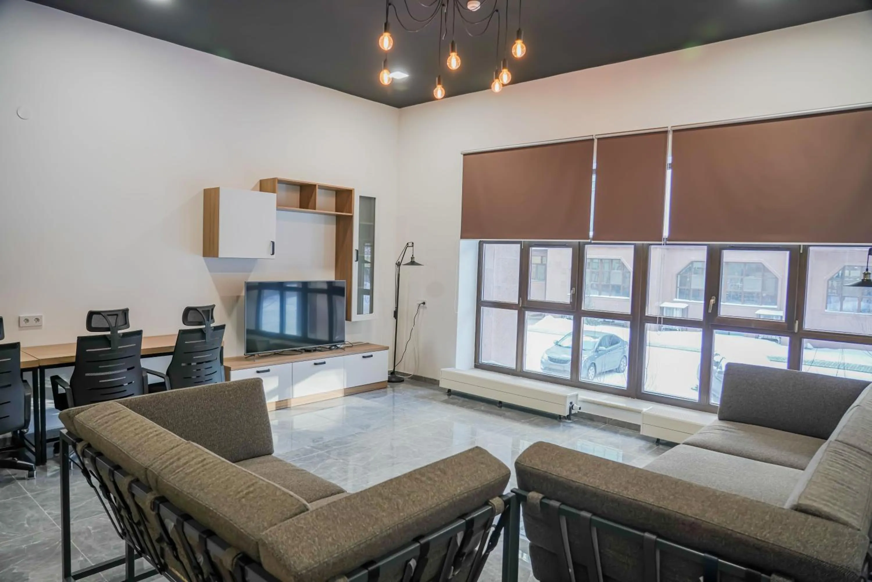 Seating area in Sulu Hostel