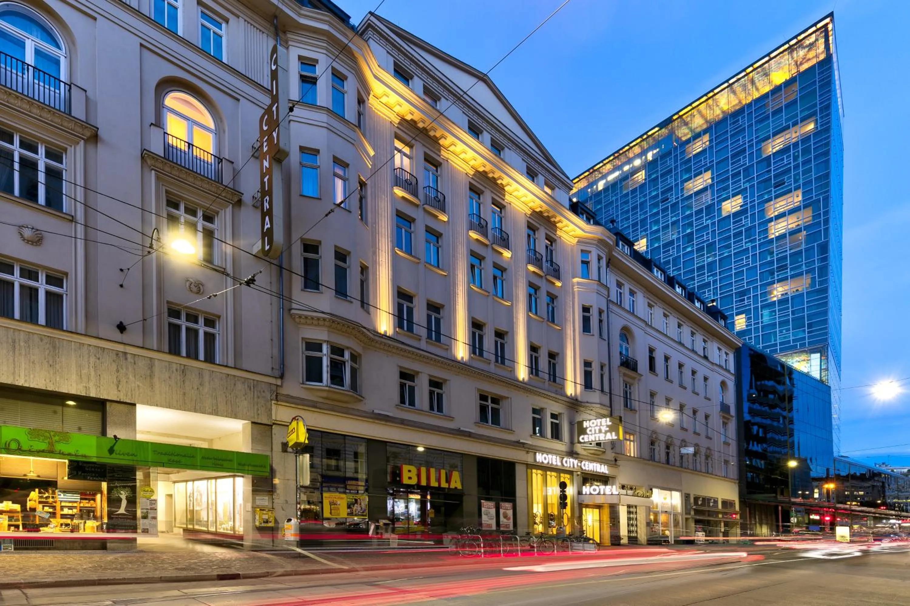 Property building in Hotel City Central