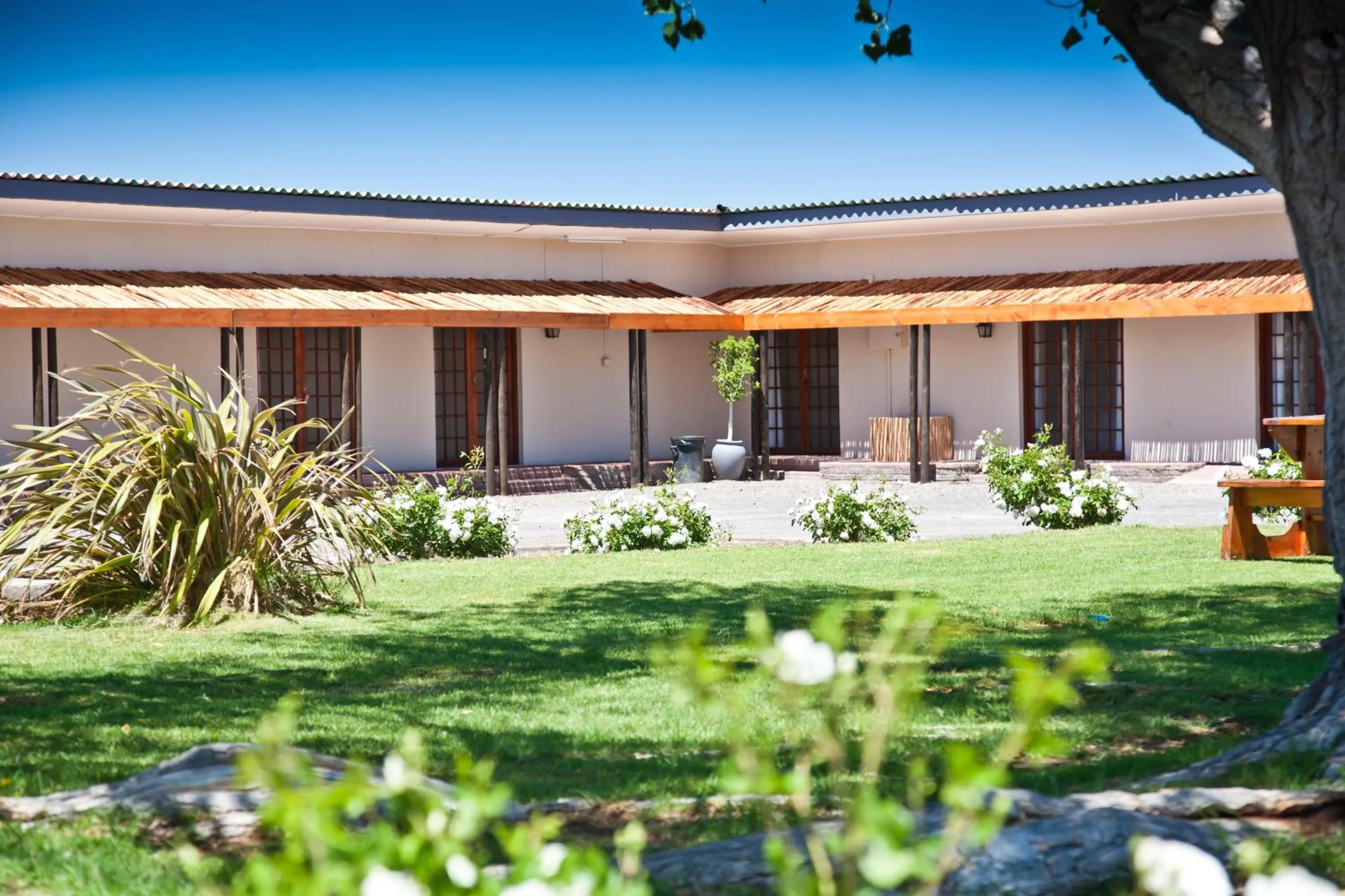 Garden view in Wagon Wheel Country Lodge