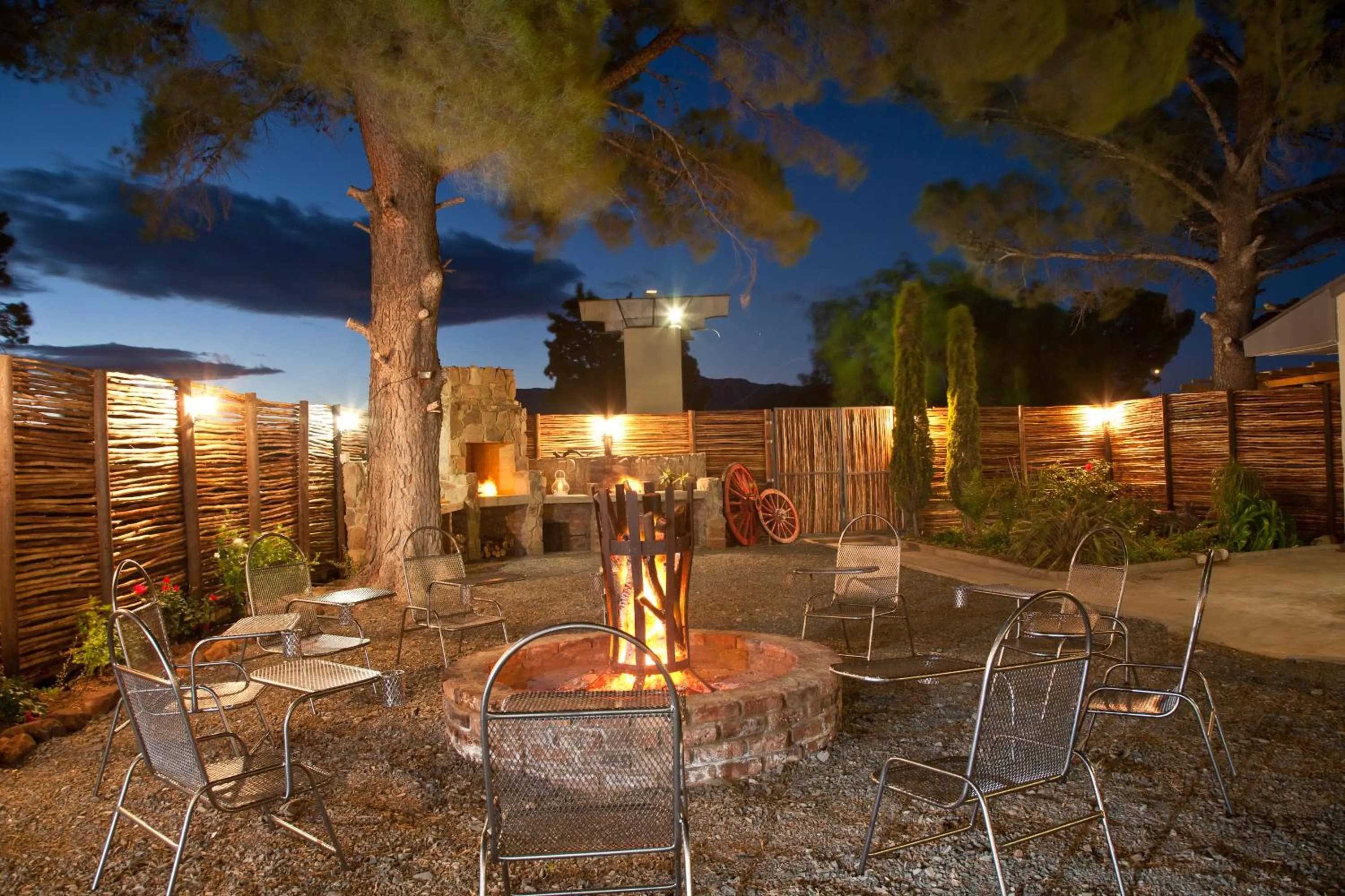 BBQ facilities in Wagon Wheel Country Lodge