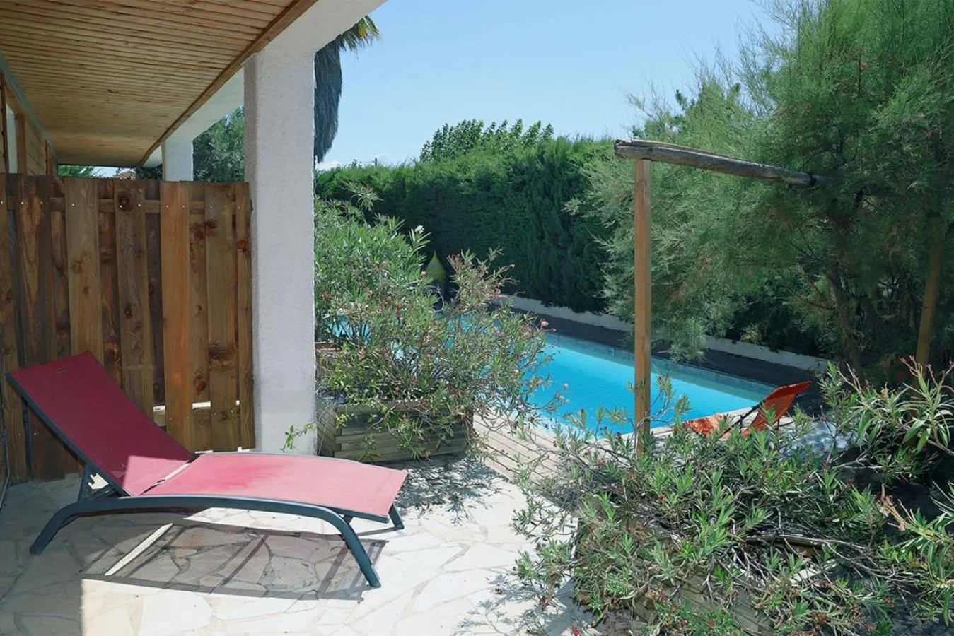 Patio in Escale villa