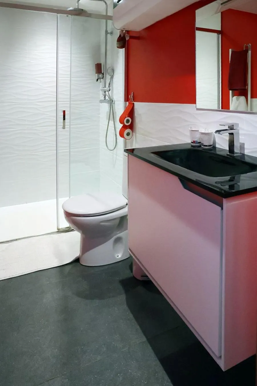 Shower in Escale villa