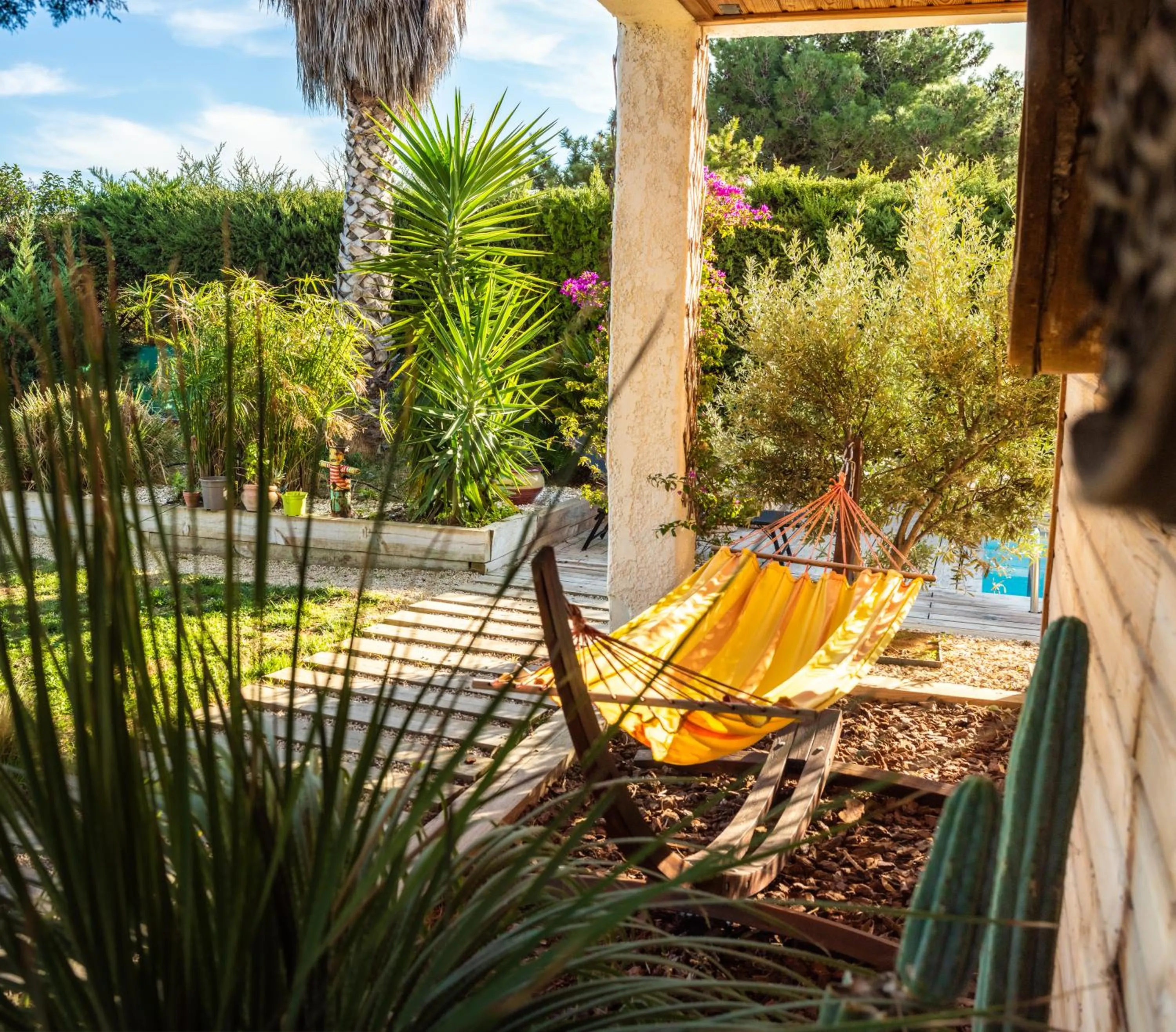 Patio in Escale villa