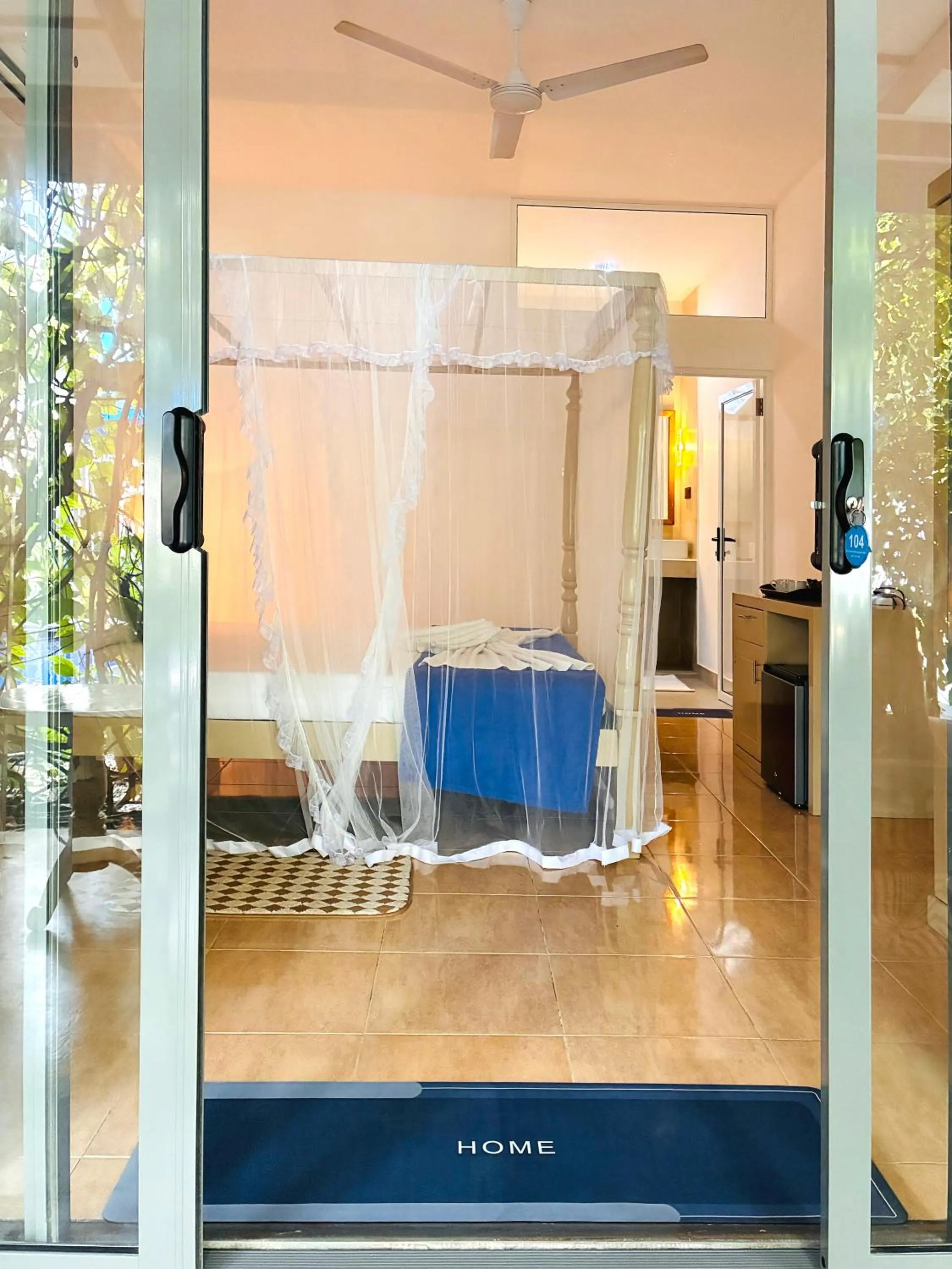 Bedroom in Mirissa Blue Whale Holiday Hotel