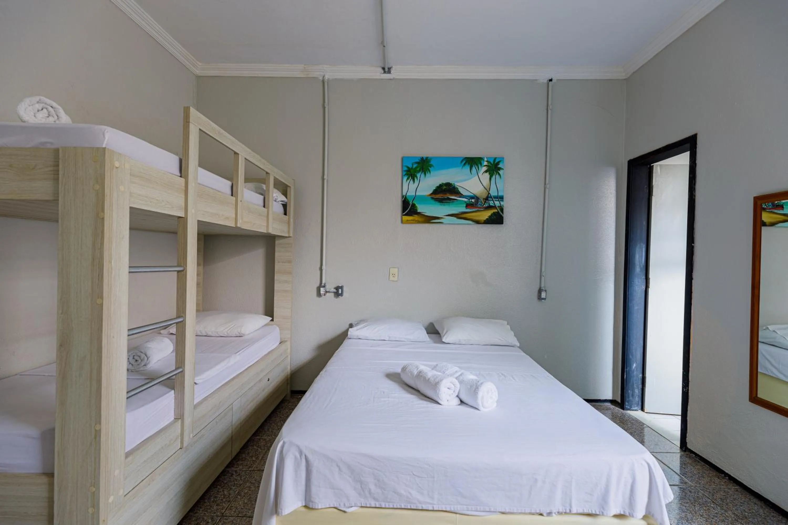 Bed in Hotel Meireles