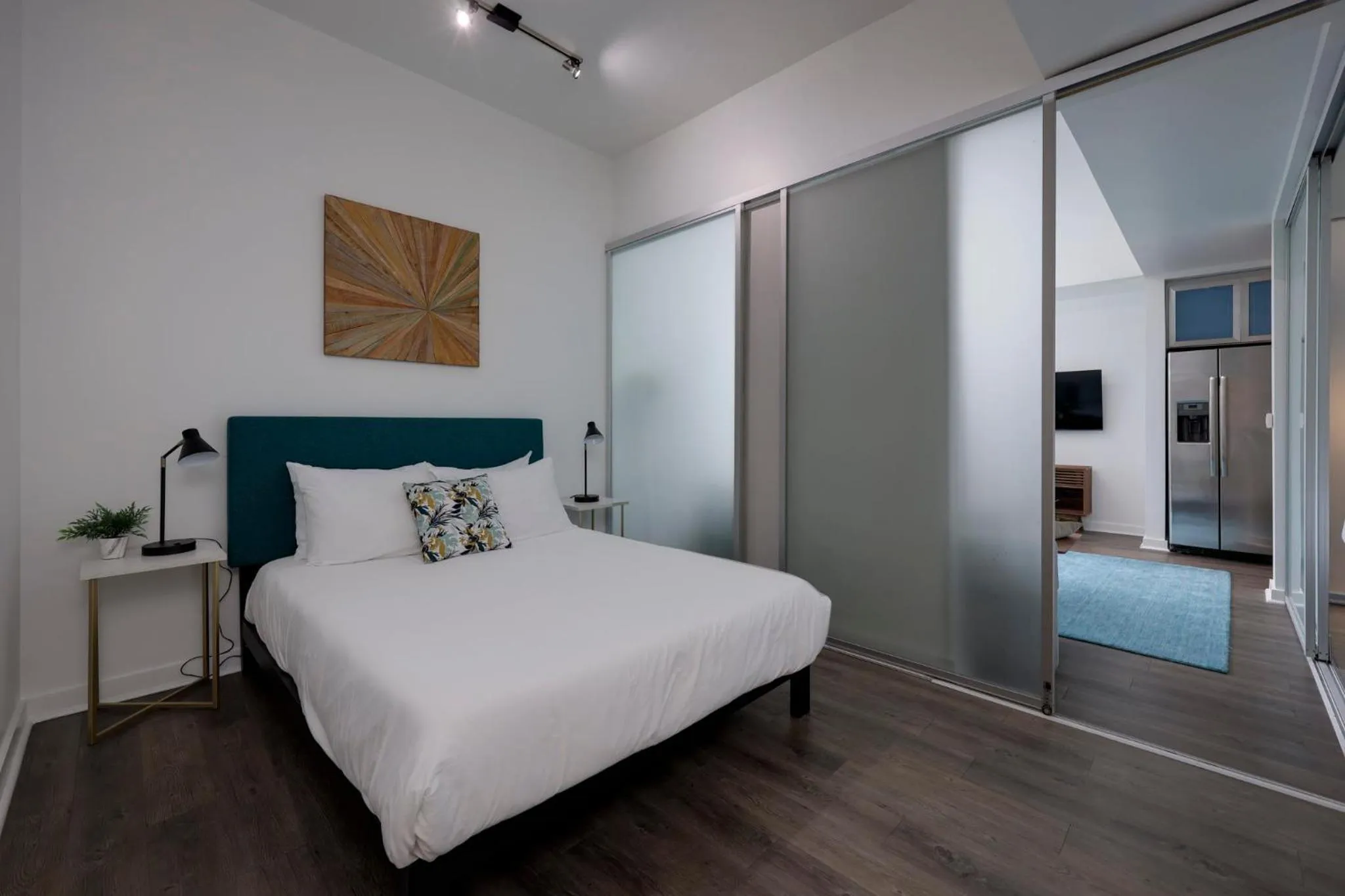 Bedroom, Bed in Mint House Nashville - The Gulch - 11th Ave S