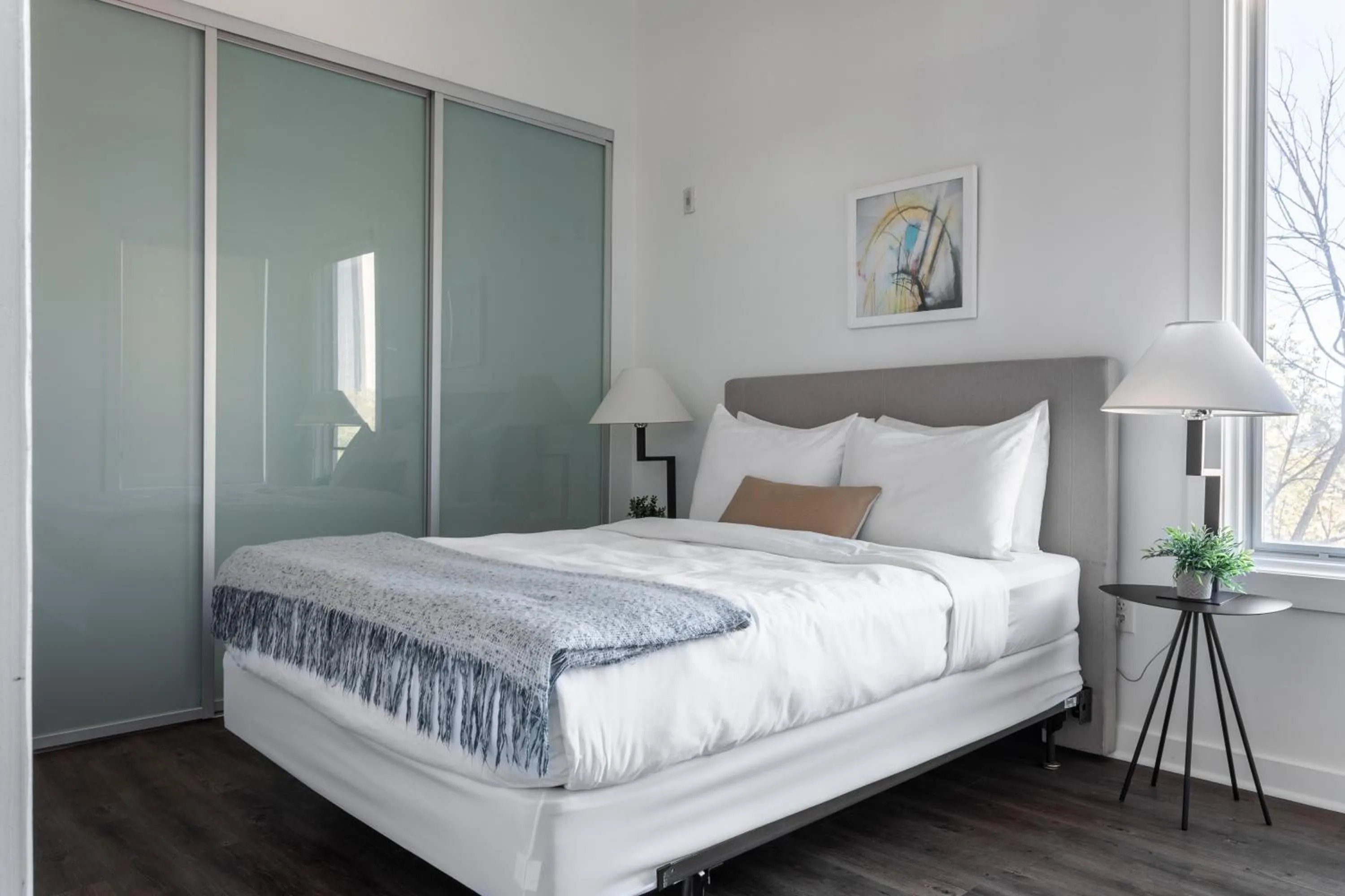 Bedroom, Bed in Mint House Nashville - The Gulch - 11th Ave S