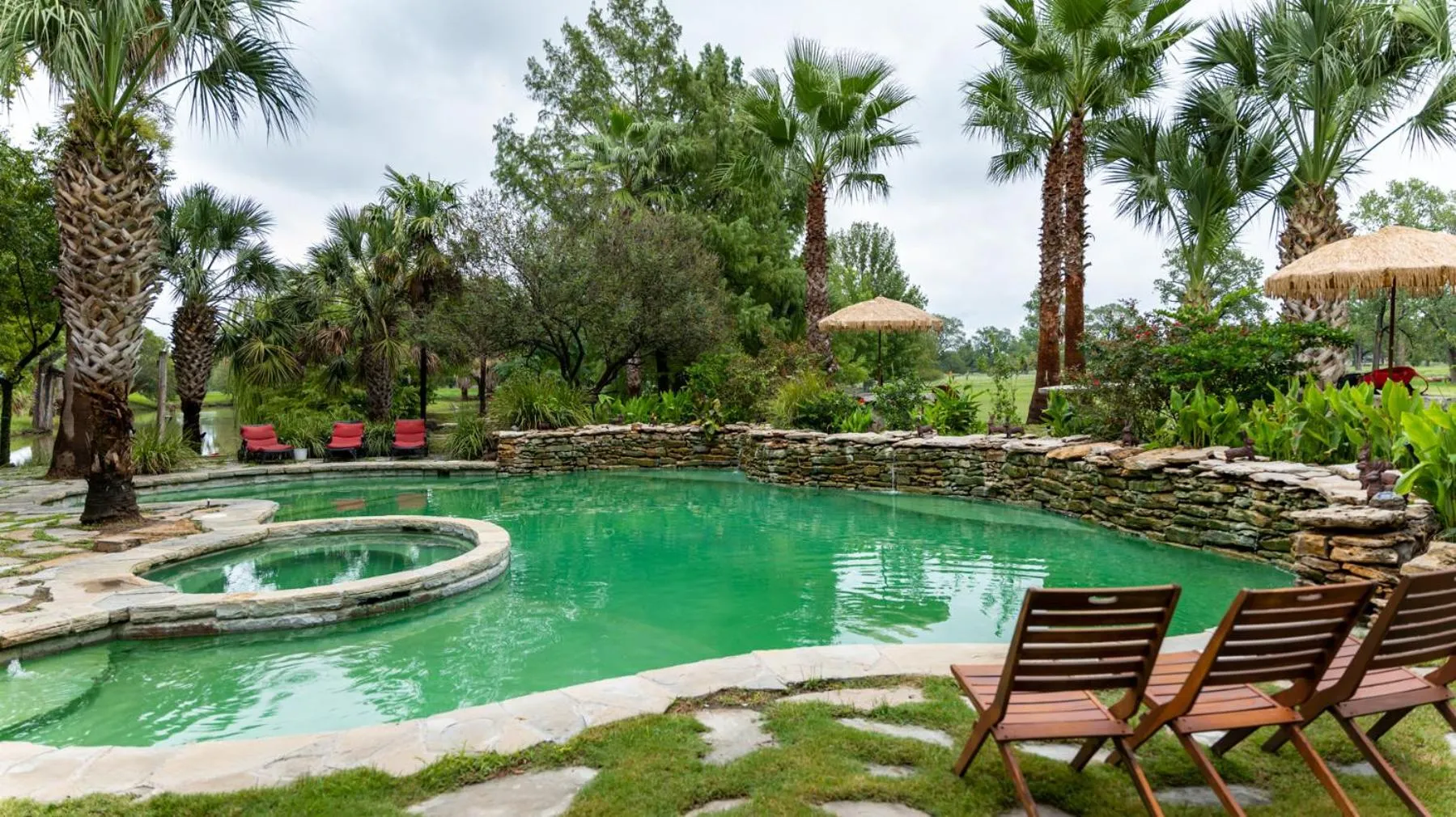 Swimming pool in Moon River Ranch