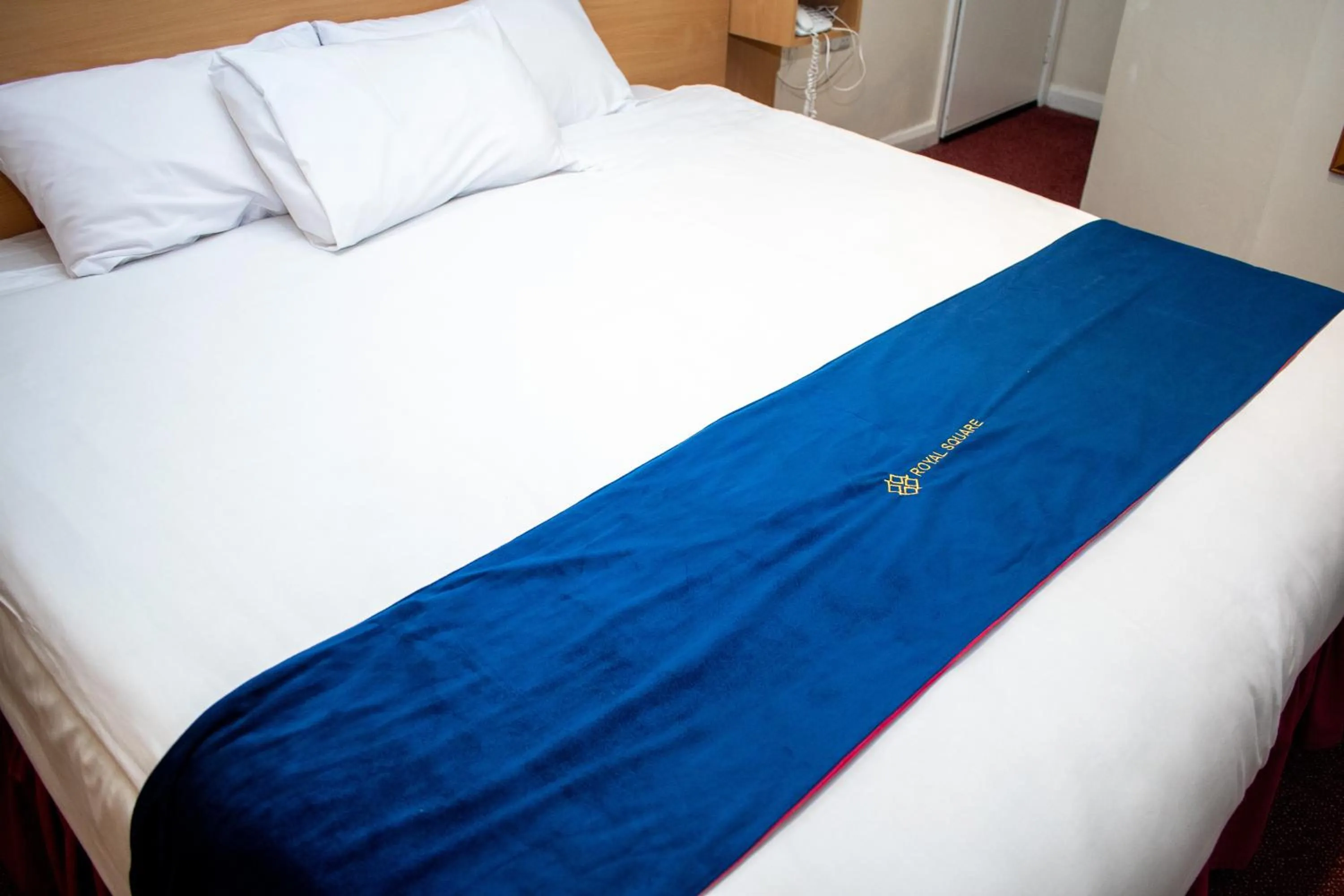 Bed in Royal Square Hotel - NEC & Birmingham Airport