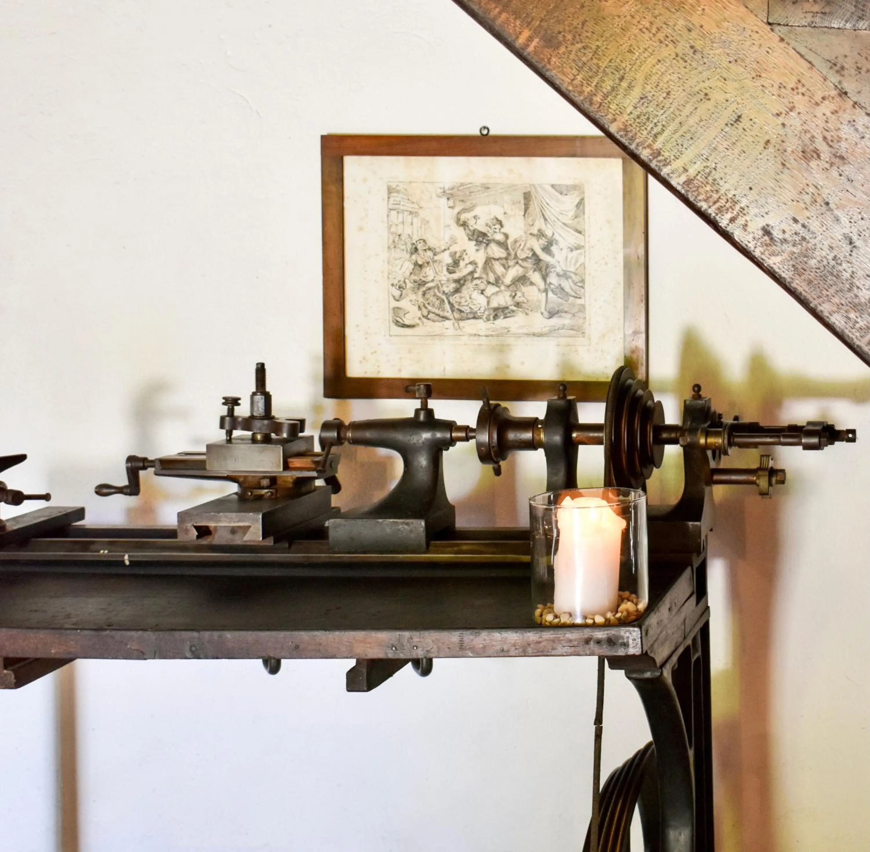 Decorative detail in Palazzo Di Bagnaia