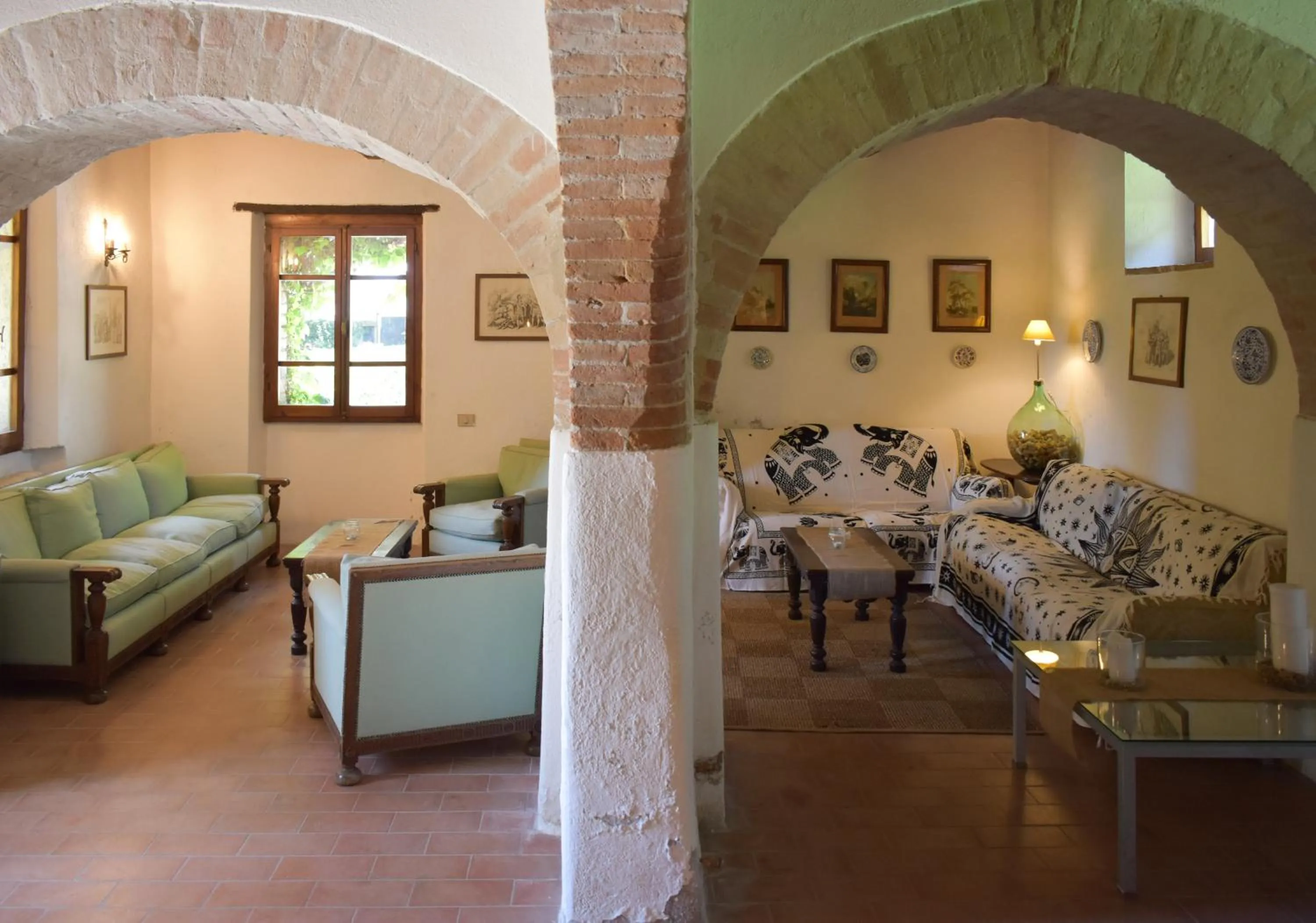 Living room in Palazzo Di Bagnaia