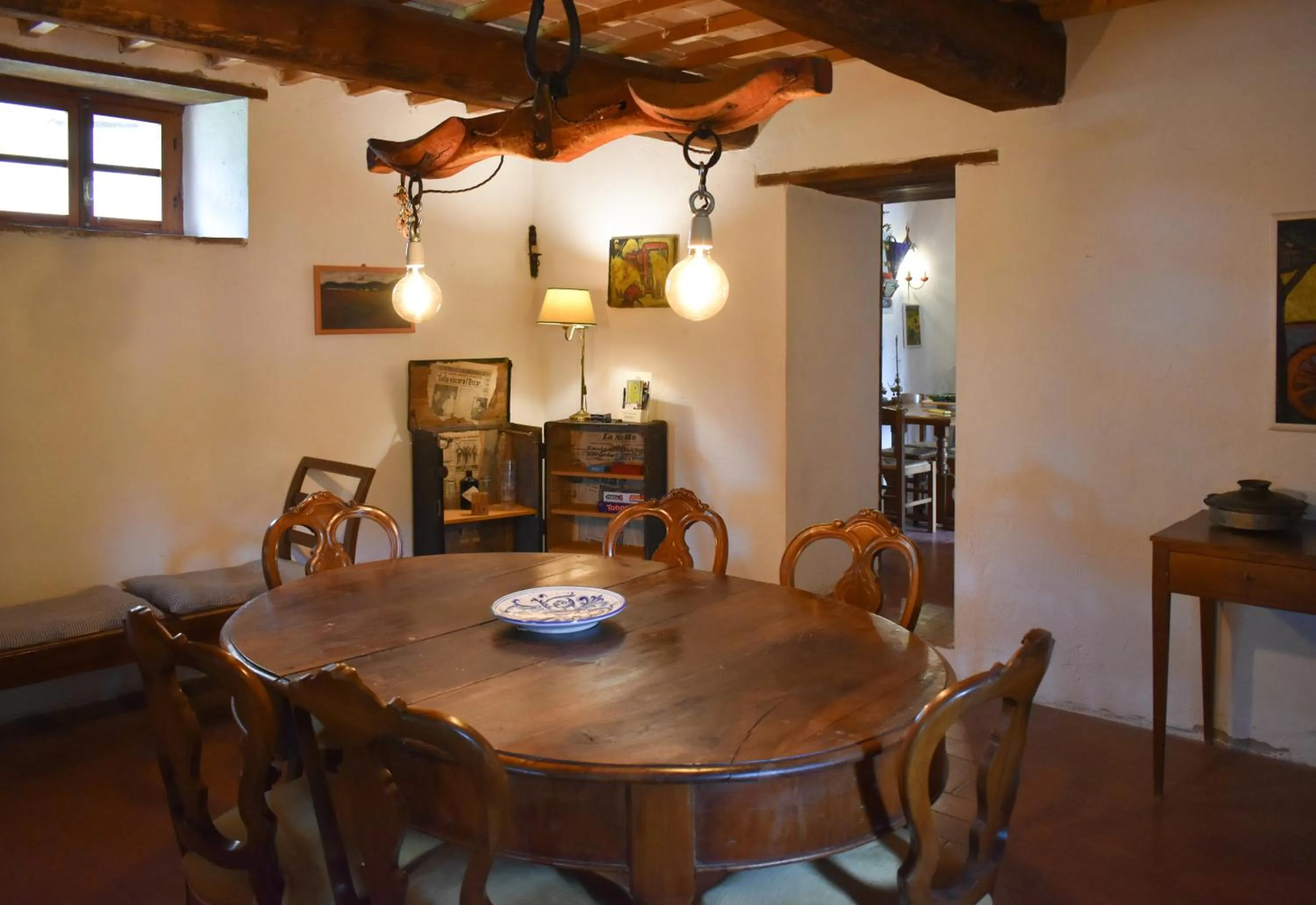 Dining area in Palazzo Di Bagnaia