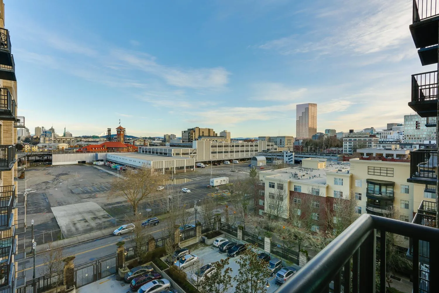 City view in Renu Suites at The Burlington Portland