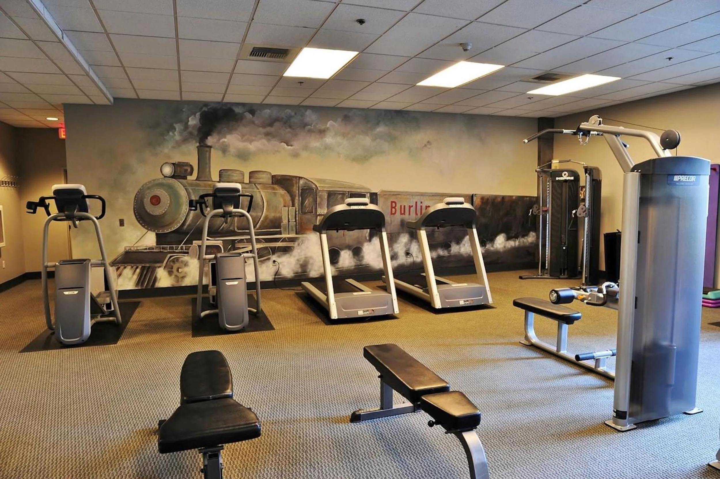 Fitness centre/facilities in Renu Suites at The Burlington Portland