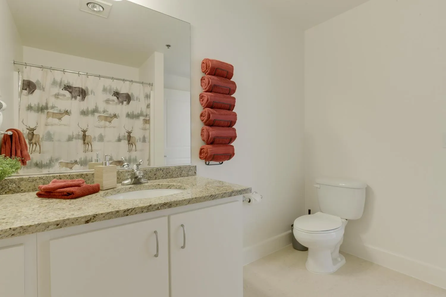 Bathroom in Renu Suites at The Burlington Portland