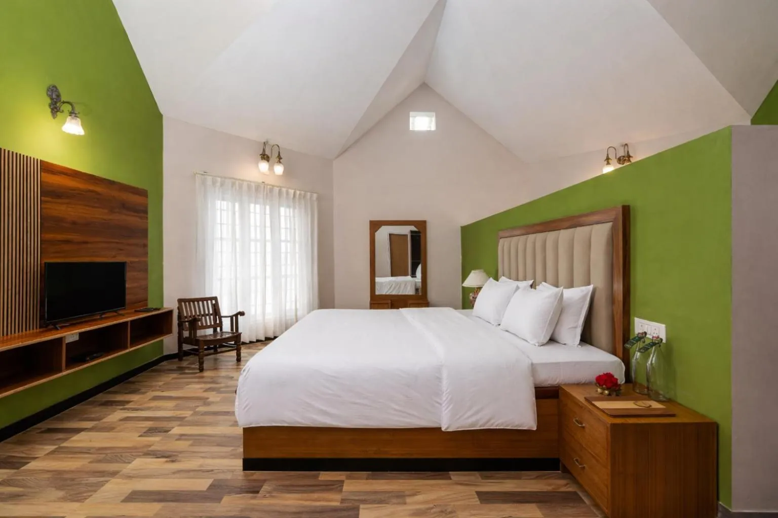 Bed in The Casiita Coorg