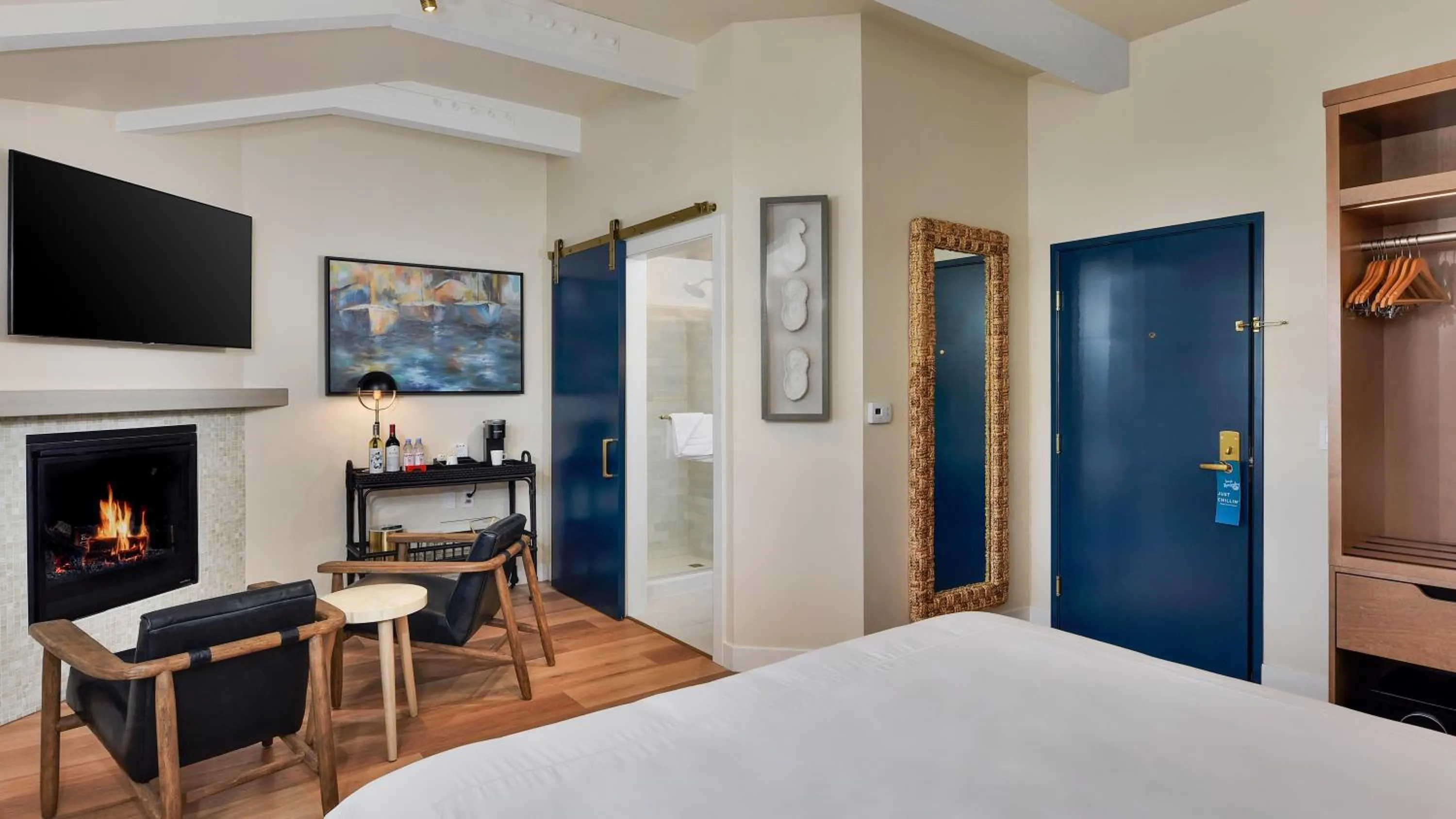 TV and multimedia, Bed in Inn At Rose's Landing