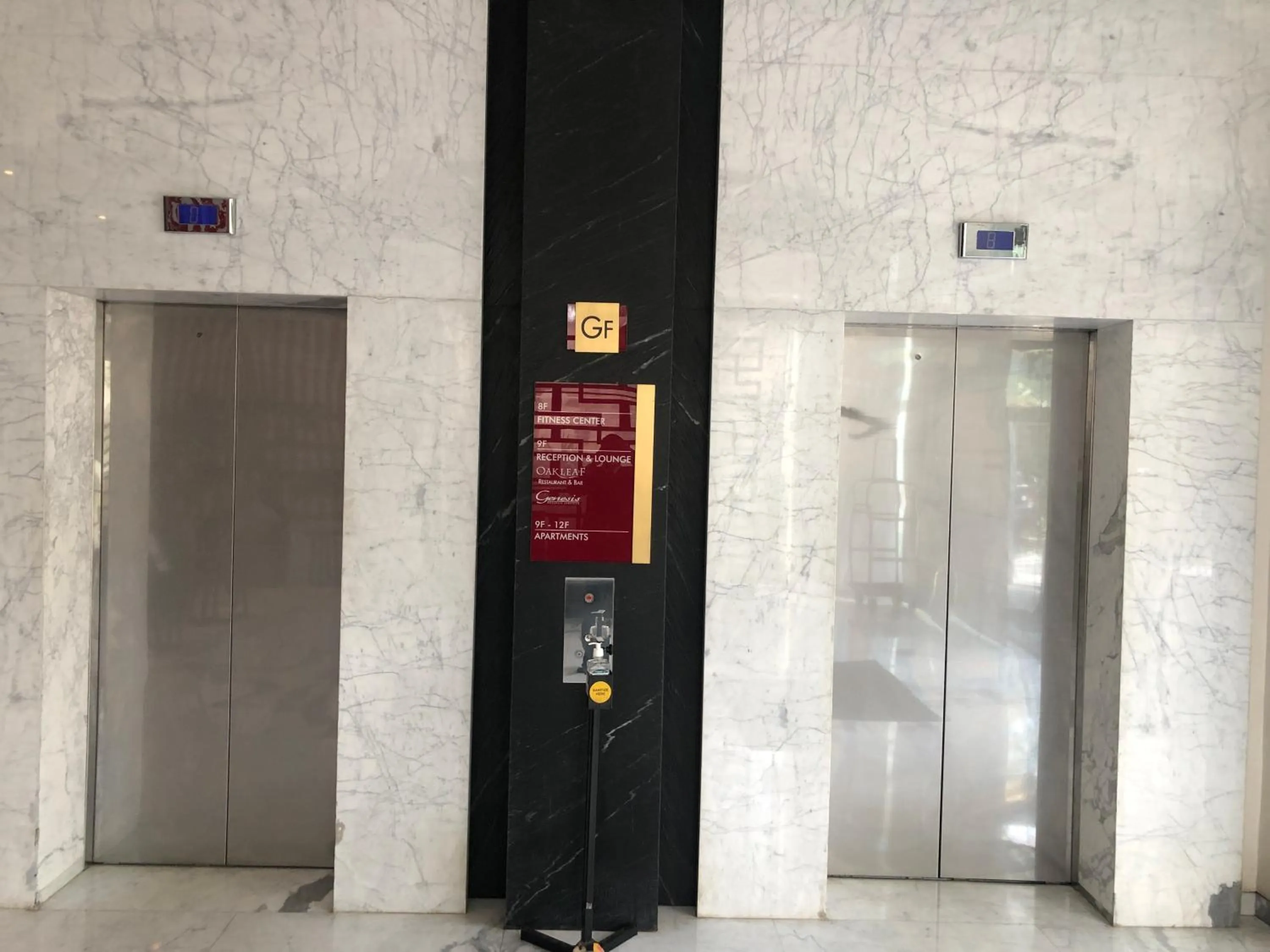 Facade/entrance in Oakwood Residence Whitefield Bangalore