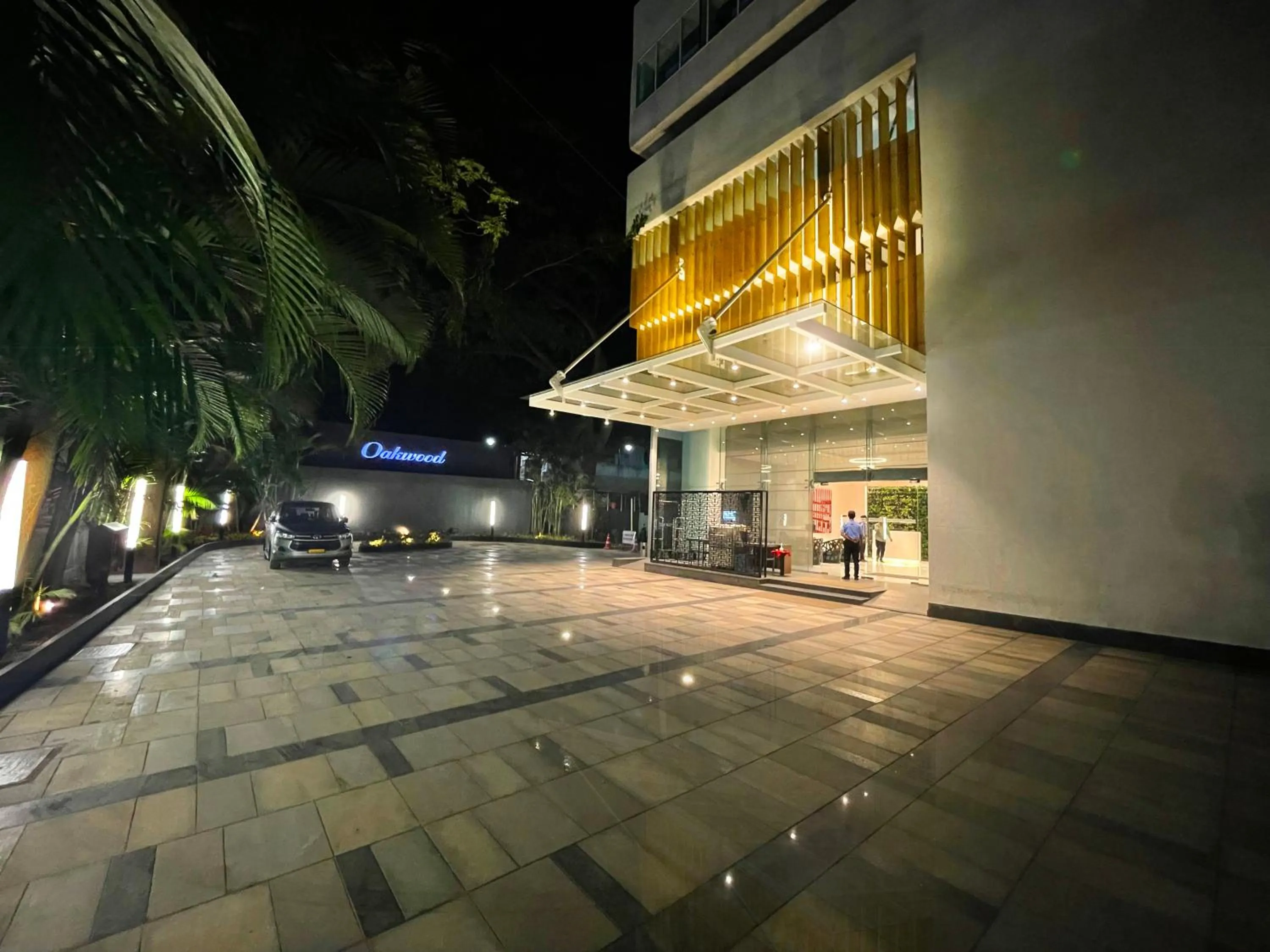 Facade/entrance in Oakwood Residence Whitefield Bangalore