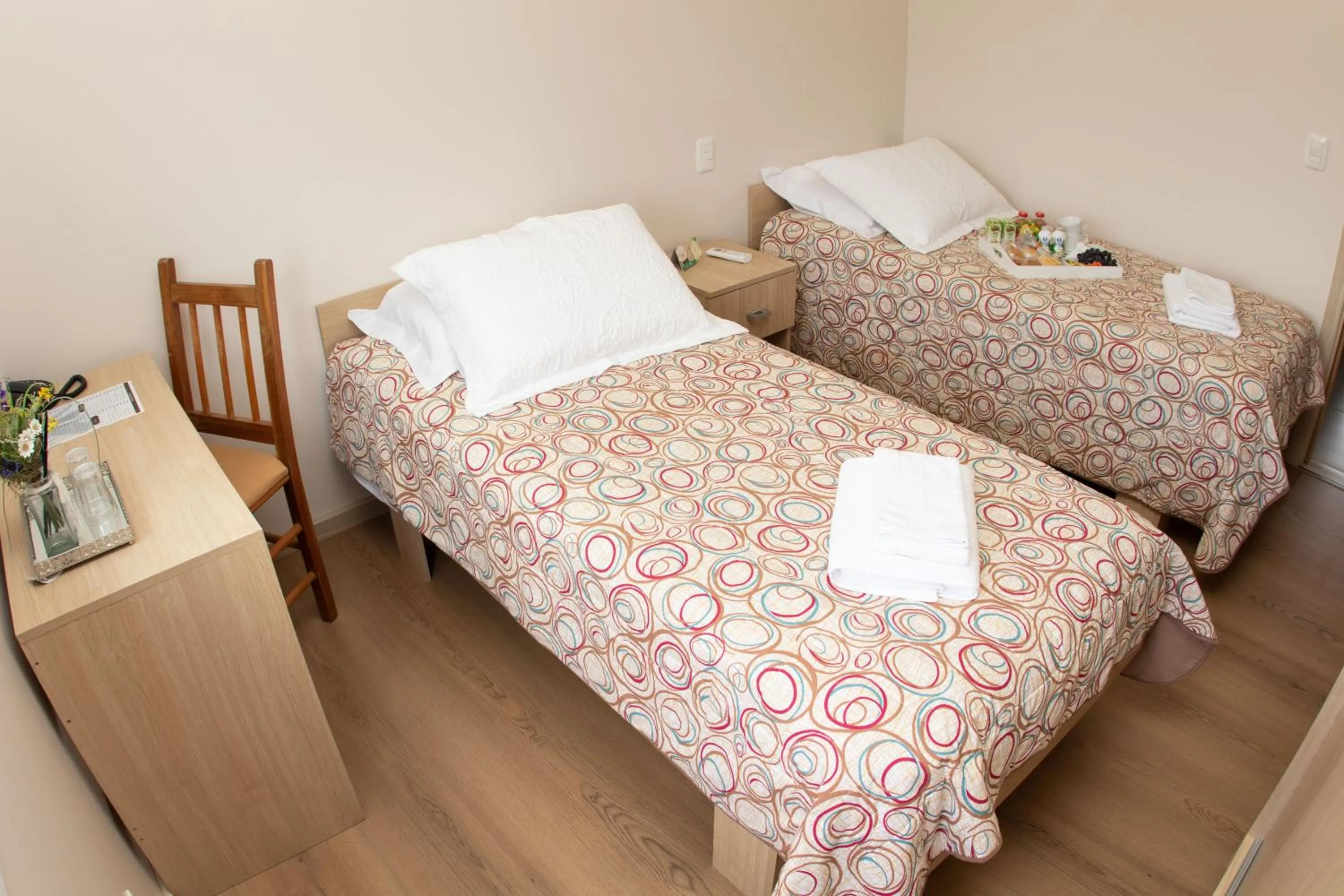 Bed in Pousada Bom Pastor