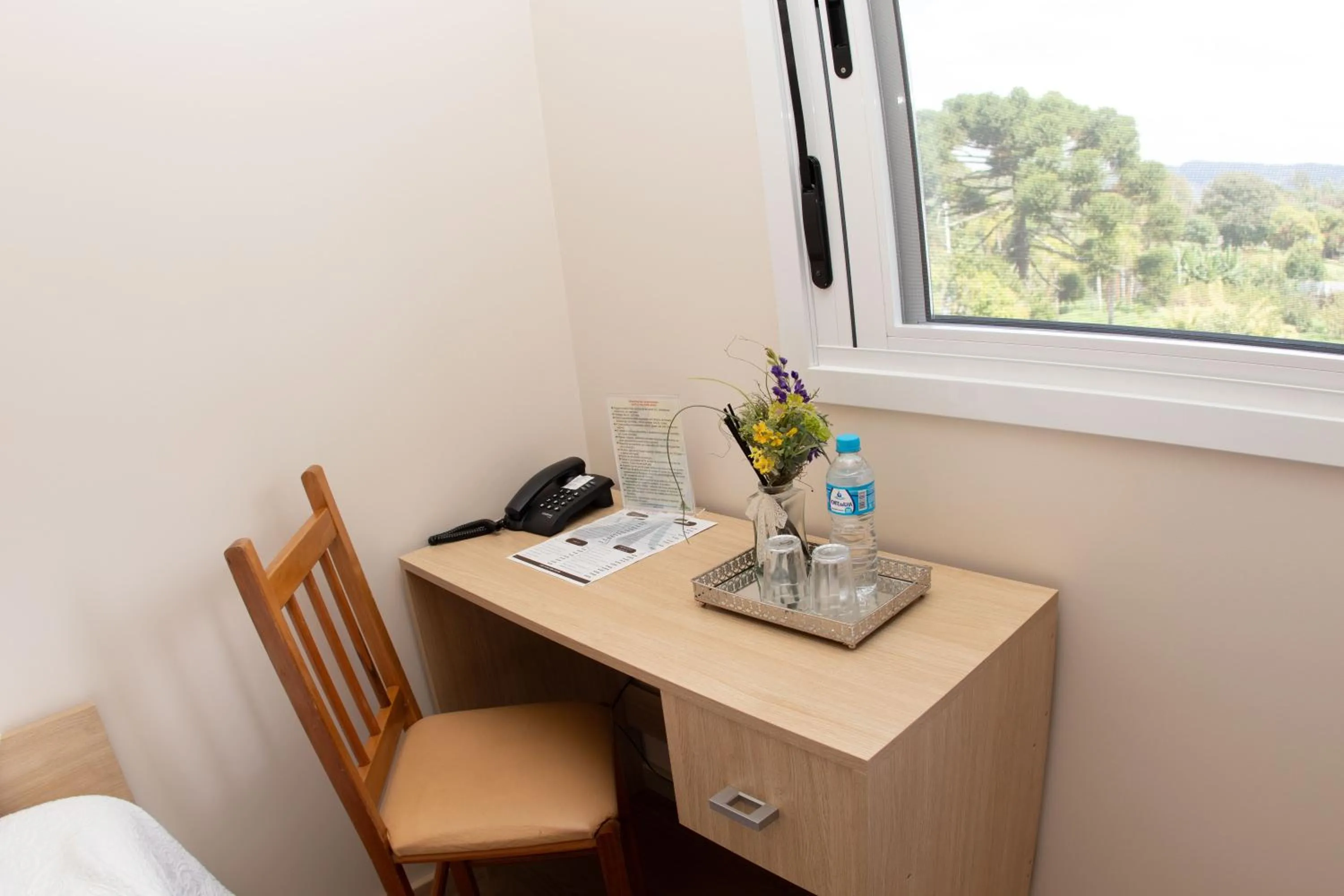 Seating area in Pousada Bom Pastor