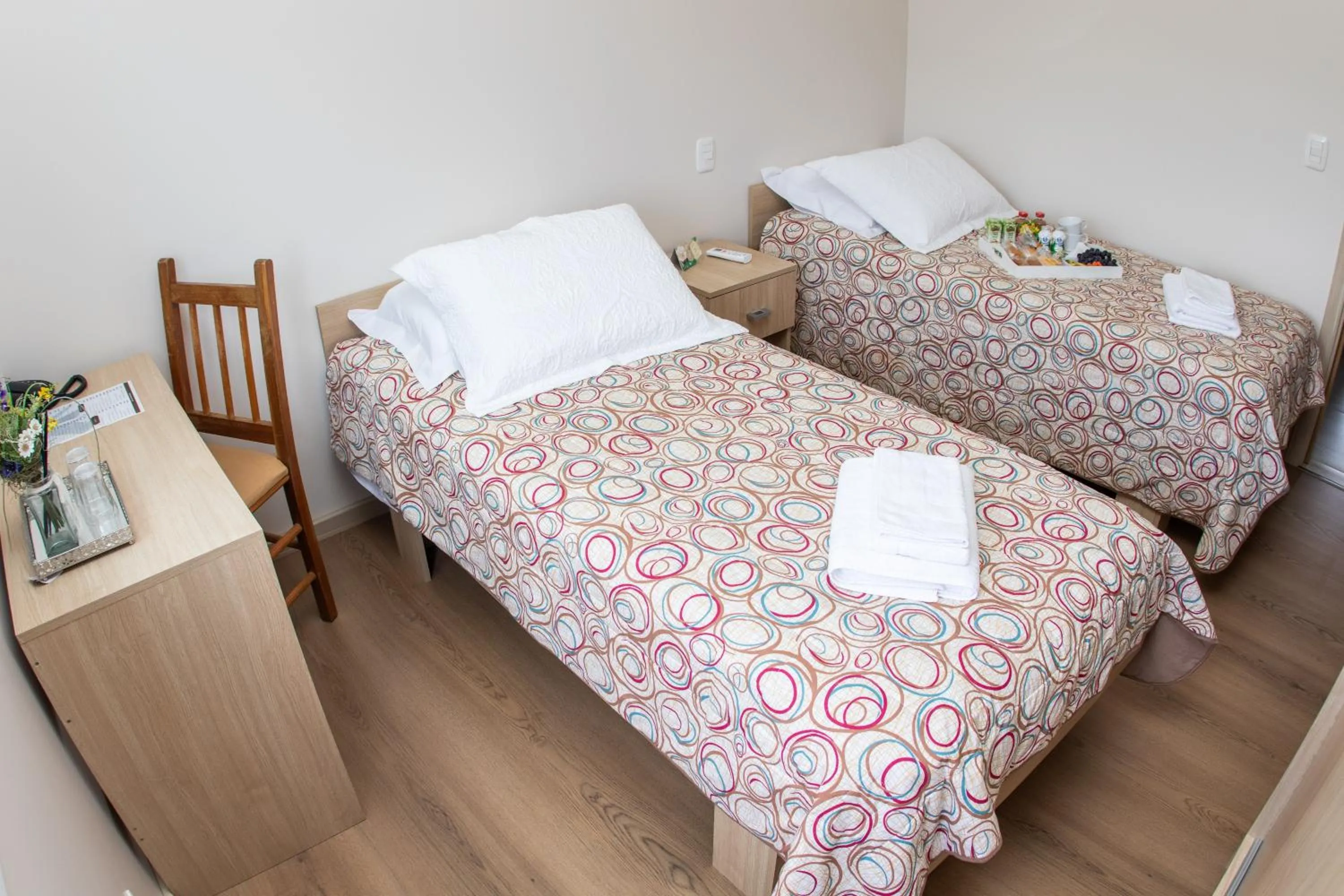 Bed in Pousada Bom Pastor