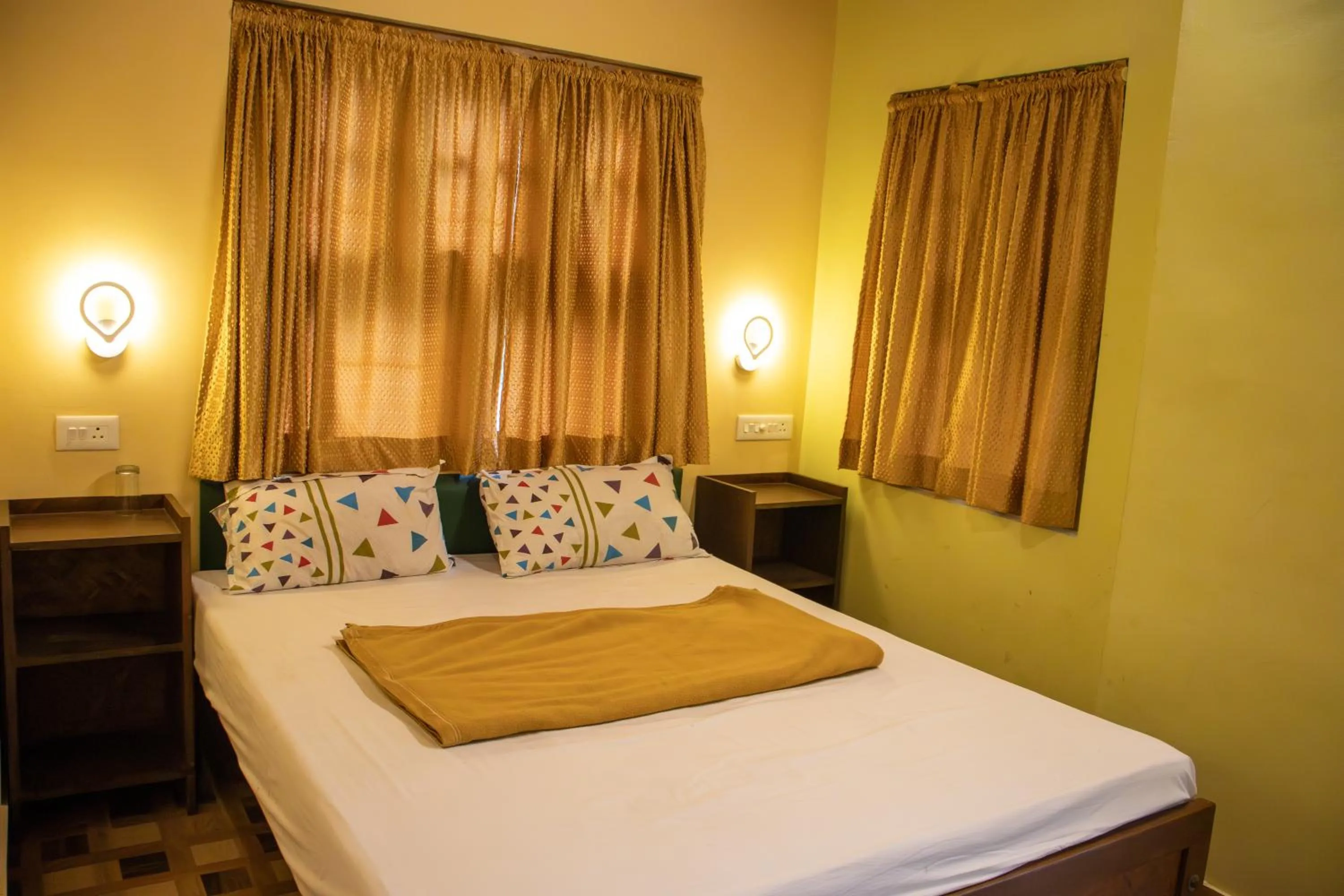 Bedroom, Bed in Snow Hills Nature Resort, Thekkady