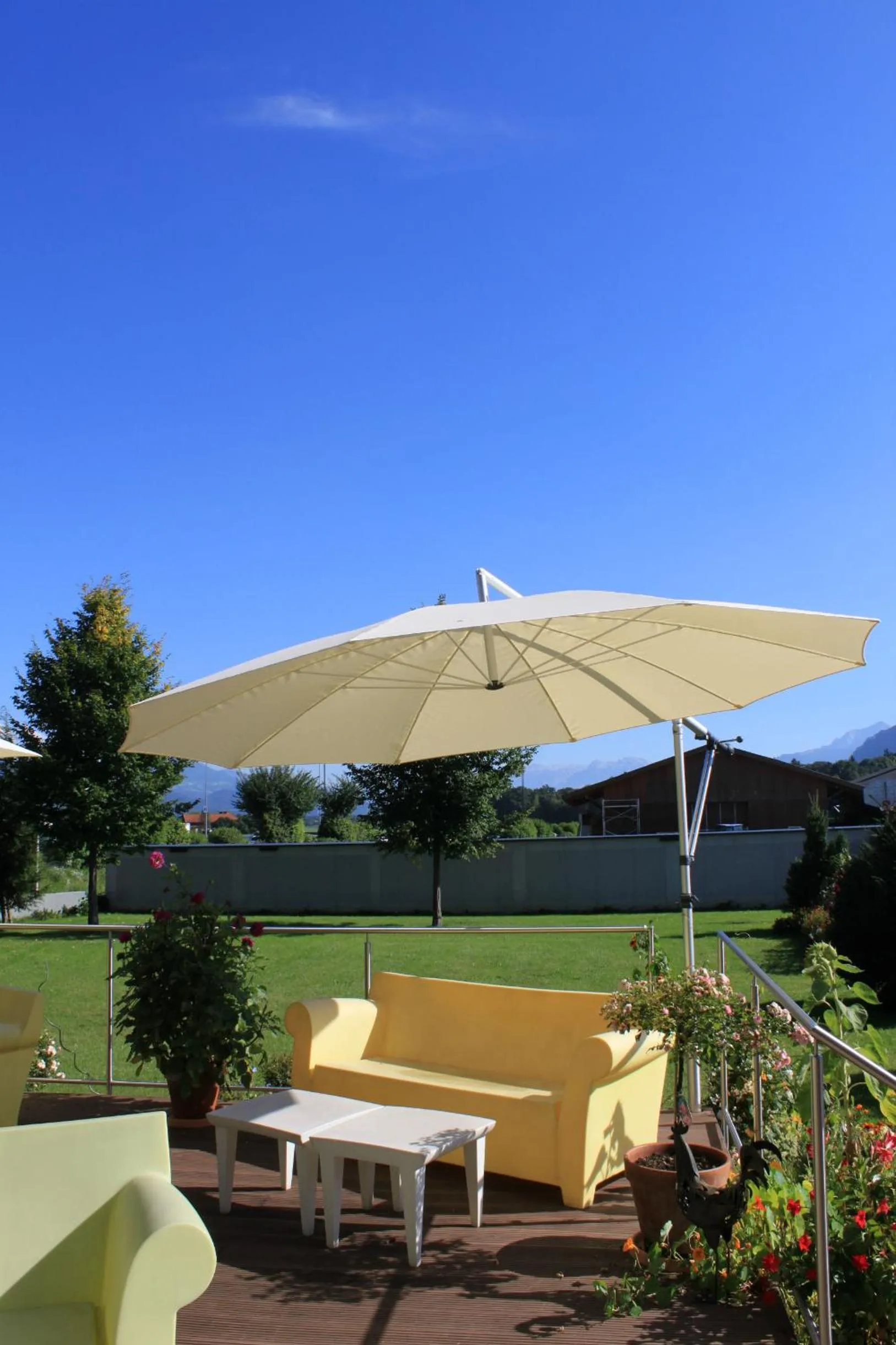 Garden in Airporthotel Salzburg - Hotel am Salzburg Airport