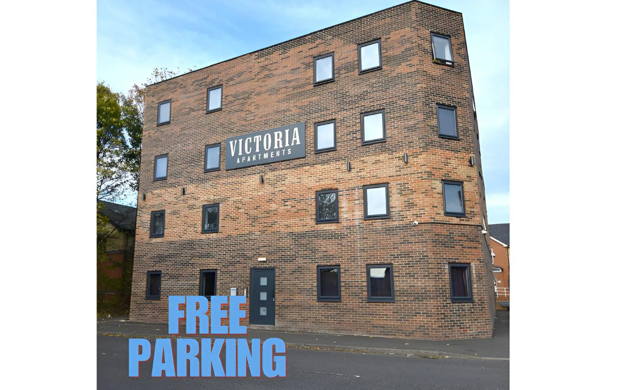 Property building in OYO Victoria Apartments