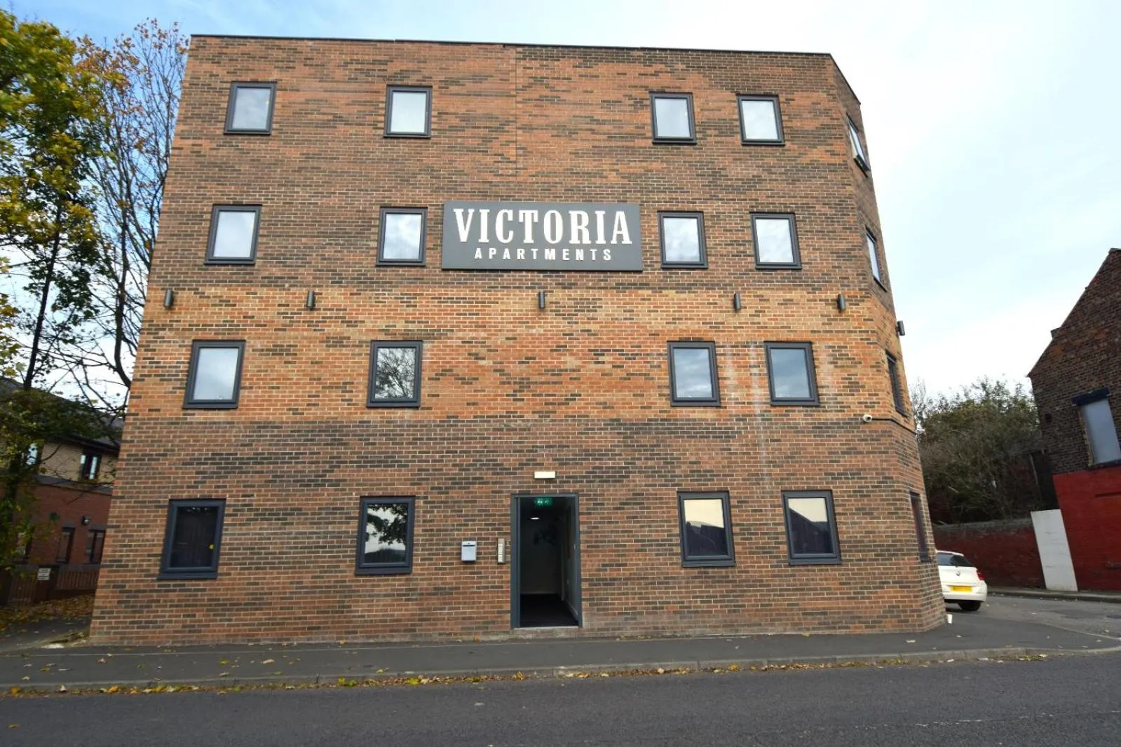 Property building in OYO Victoria Apartments