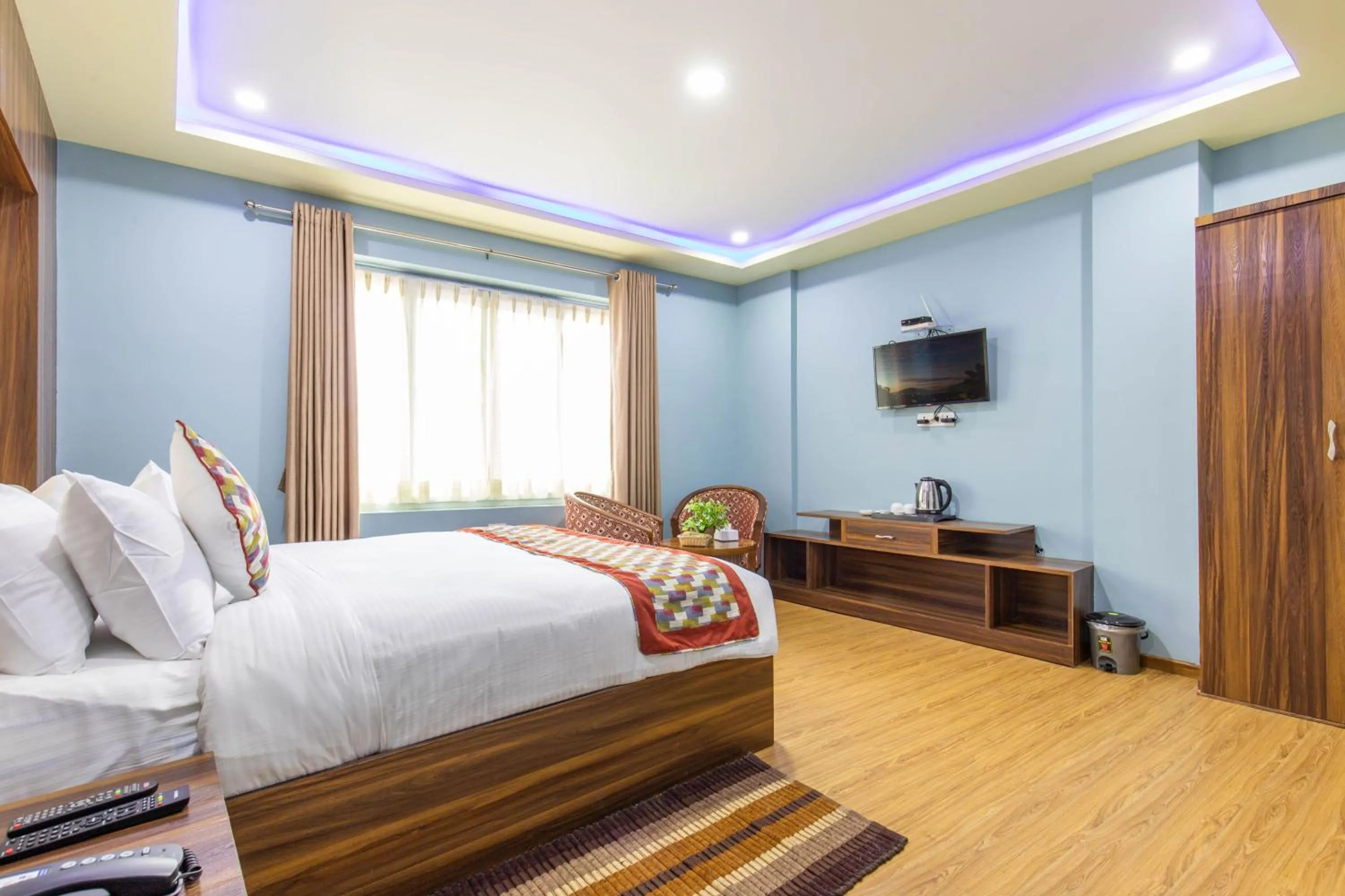 Bedroom, Bed in Siddhartha Hotel Grand City