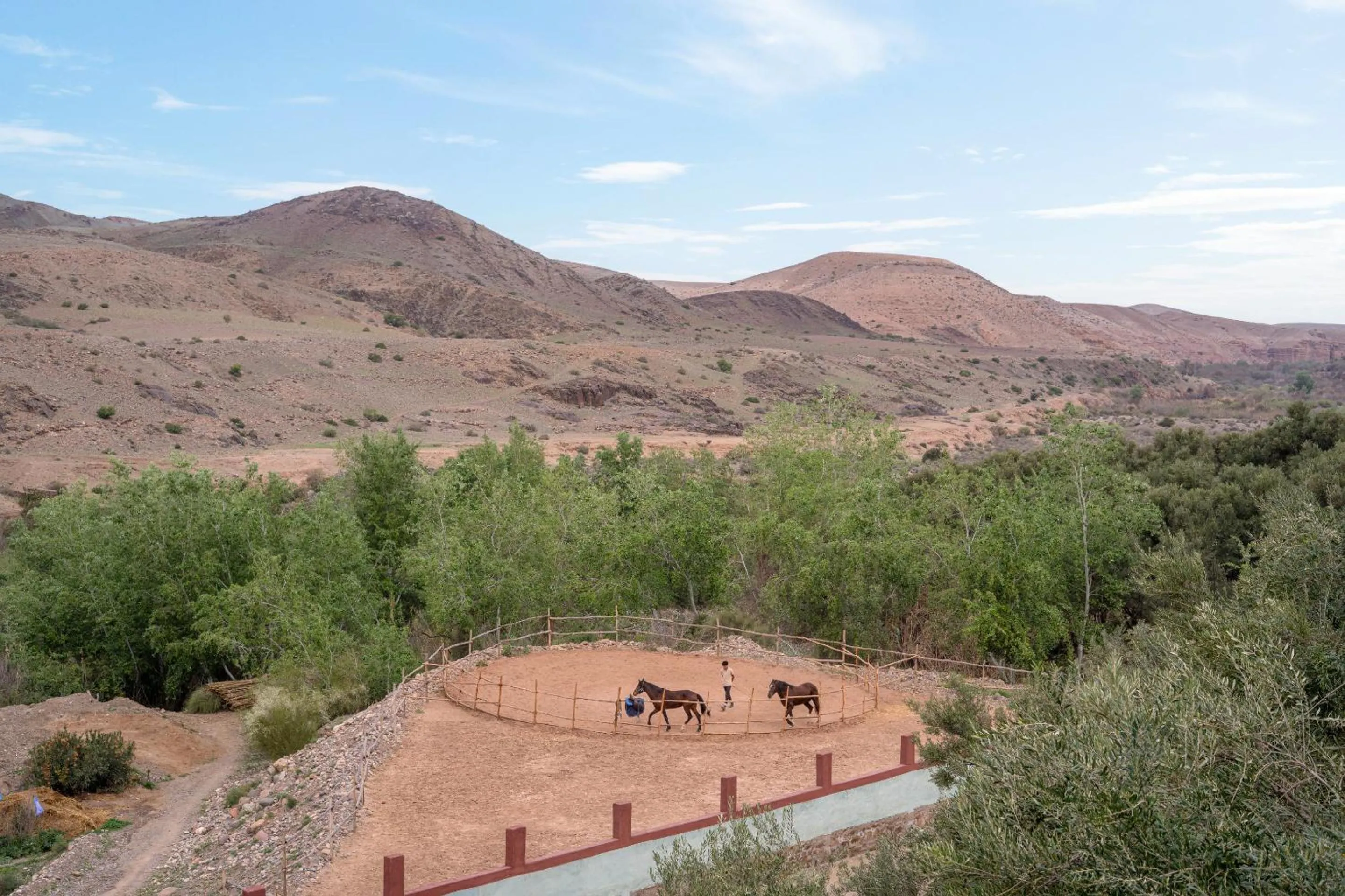 Natural landscape in La Fattoria Ecolodge