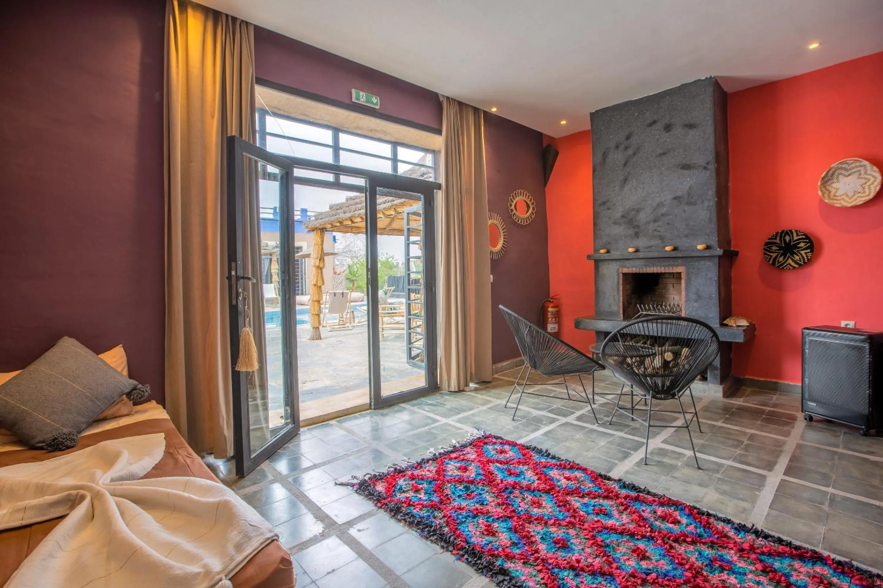 Bedroom in La Fattoria Ecolodge