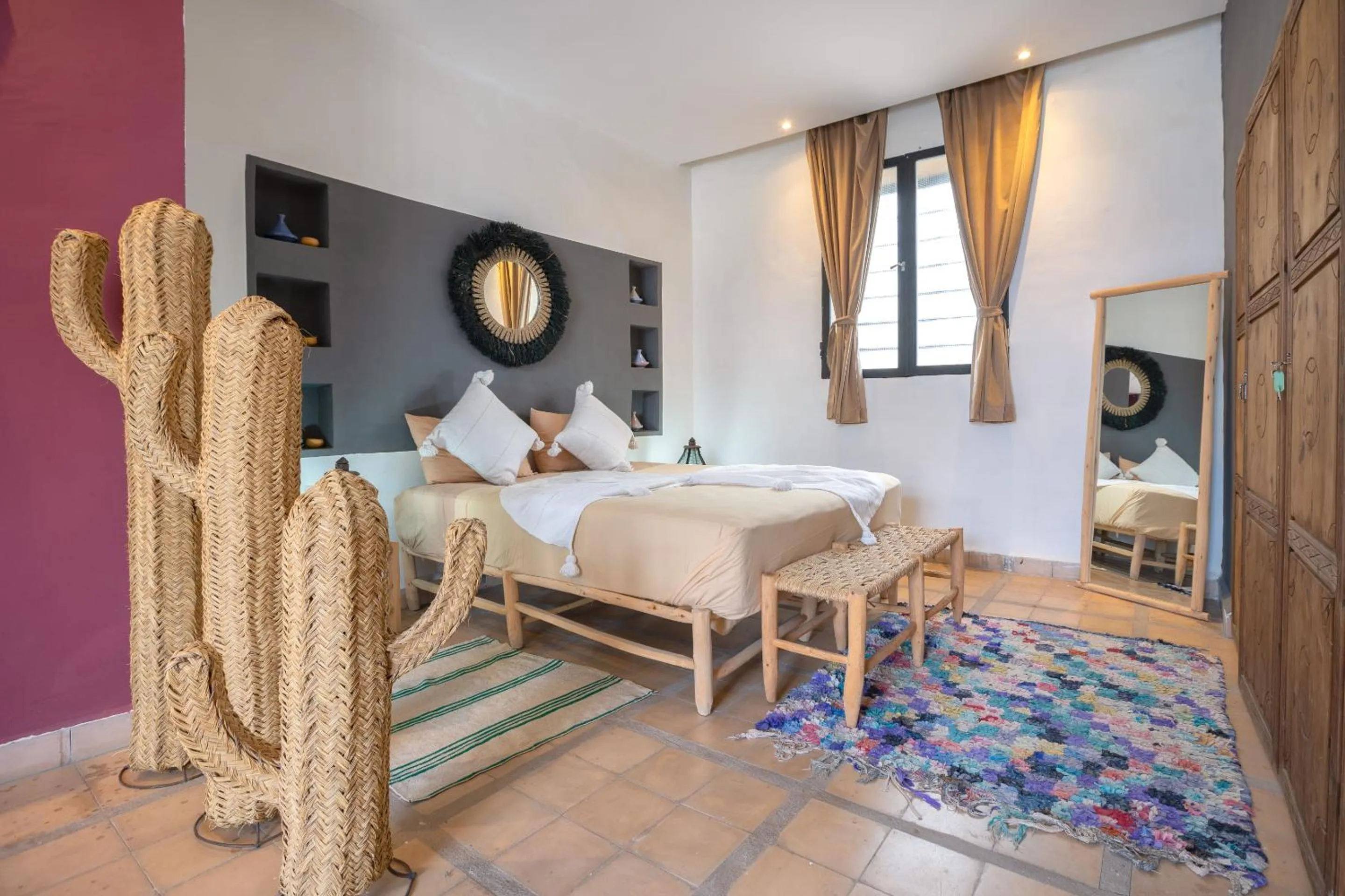 Bedroom, Bed in La Fattoria Ecolodge