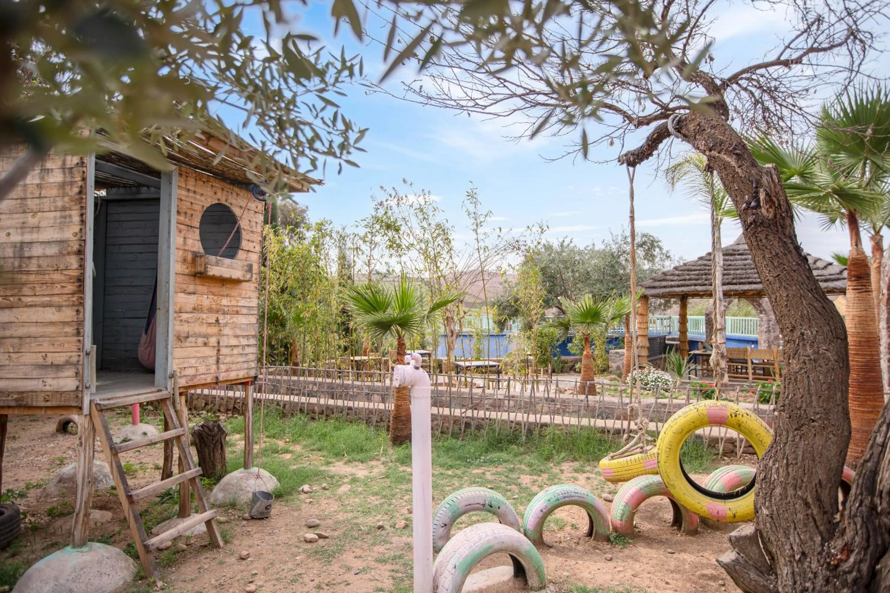 Children play ground in La Fattoria Ecolodge