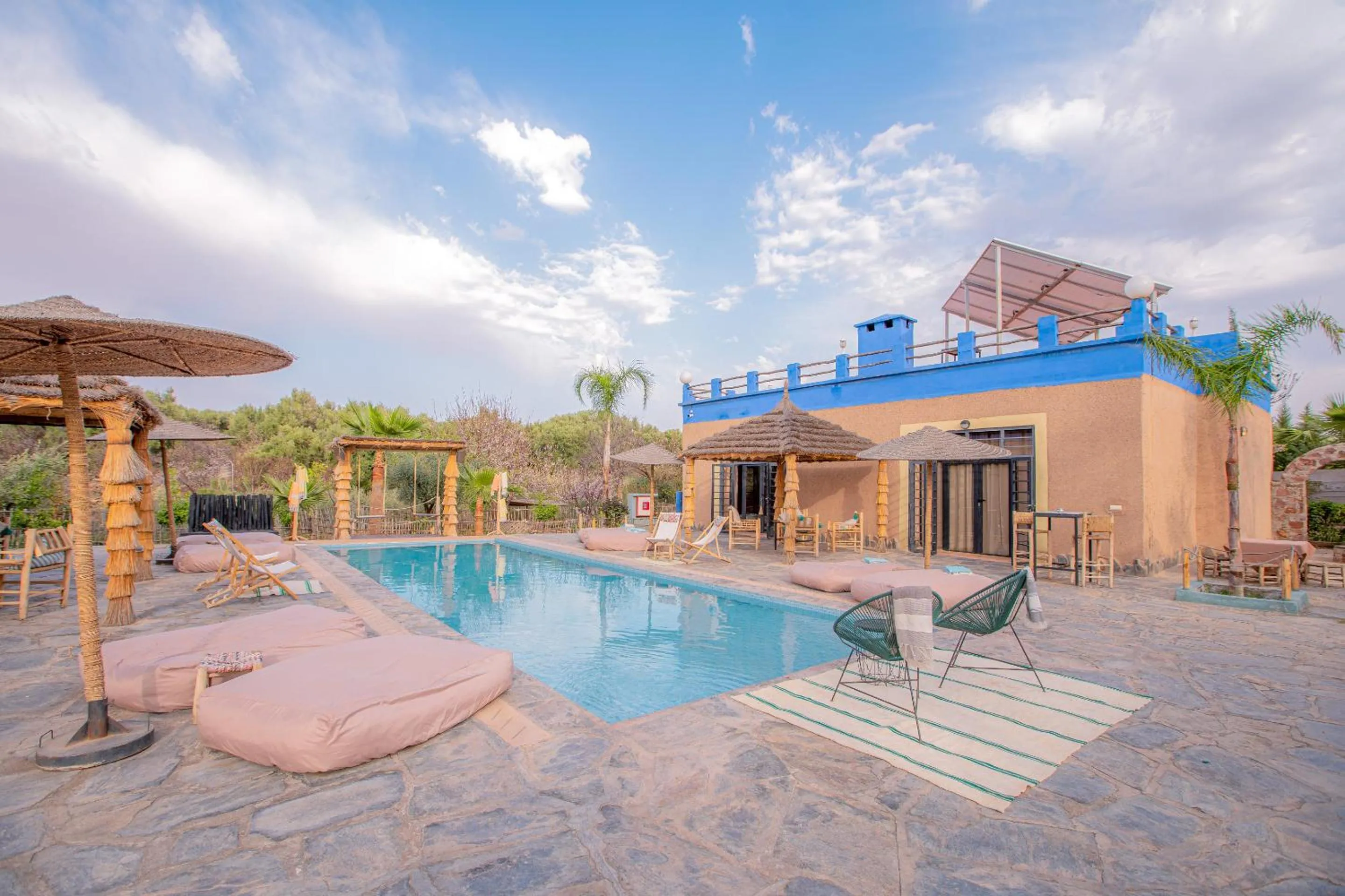 Patio in La Fattoria Ecolodge