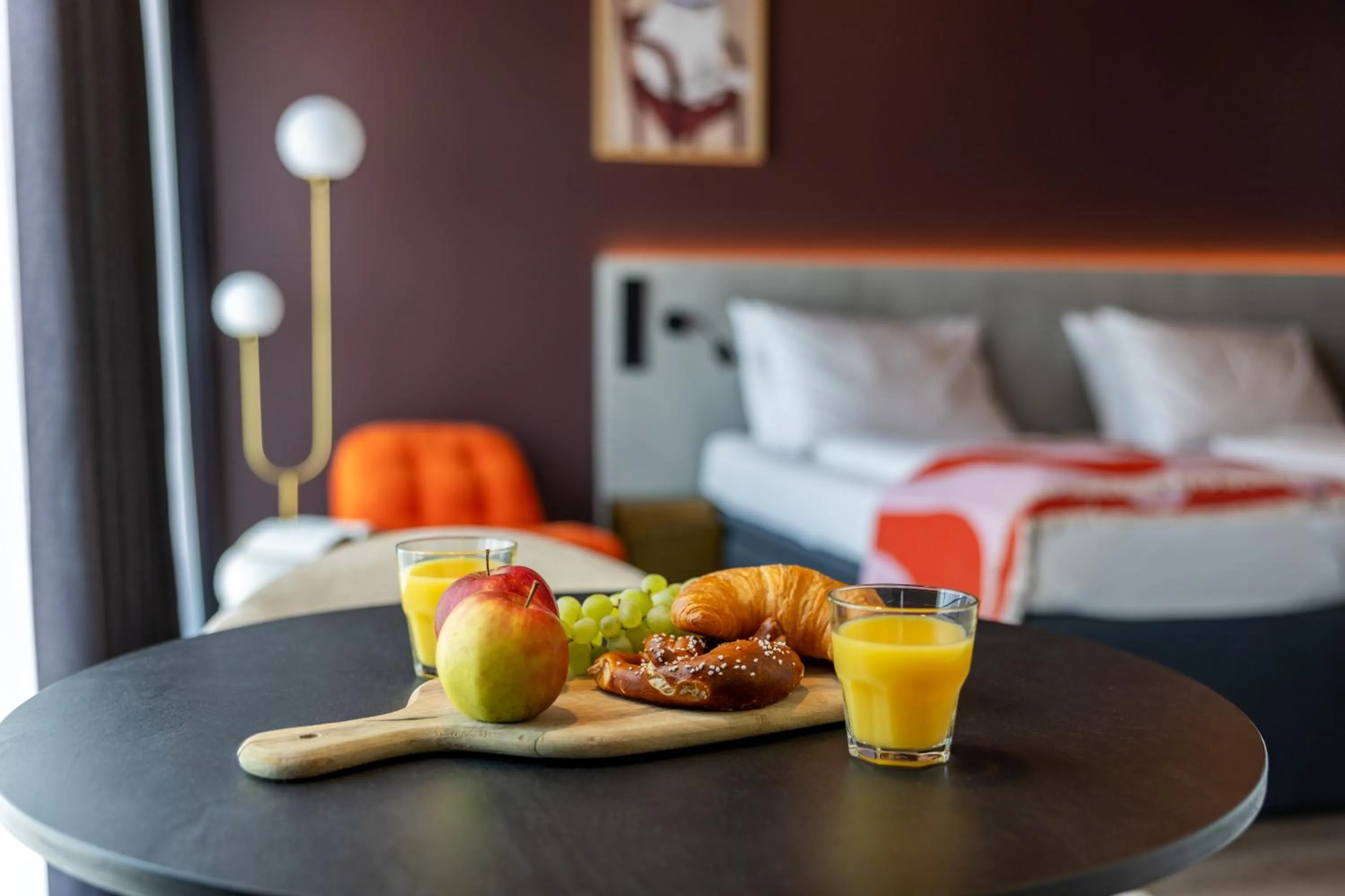 Decorative detail, Bed in kalm stay - munich east