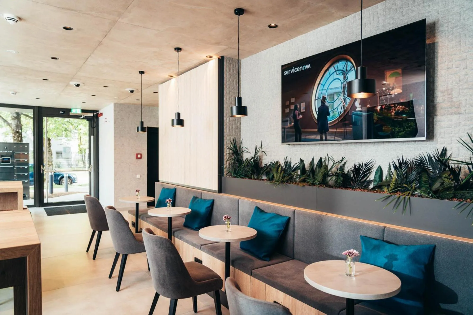 Lobby or reception in kalm stay - munich east