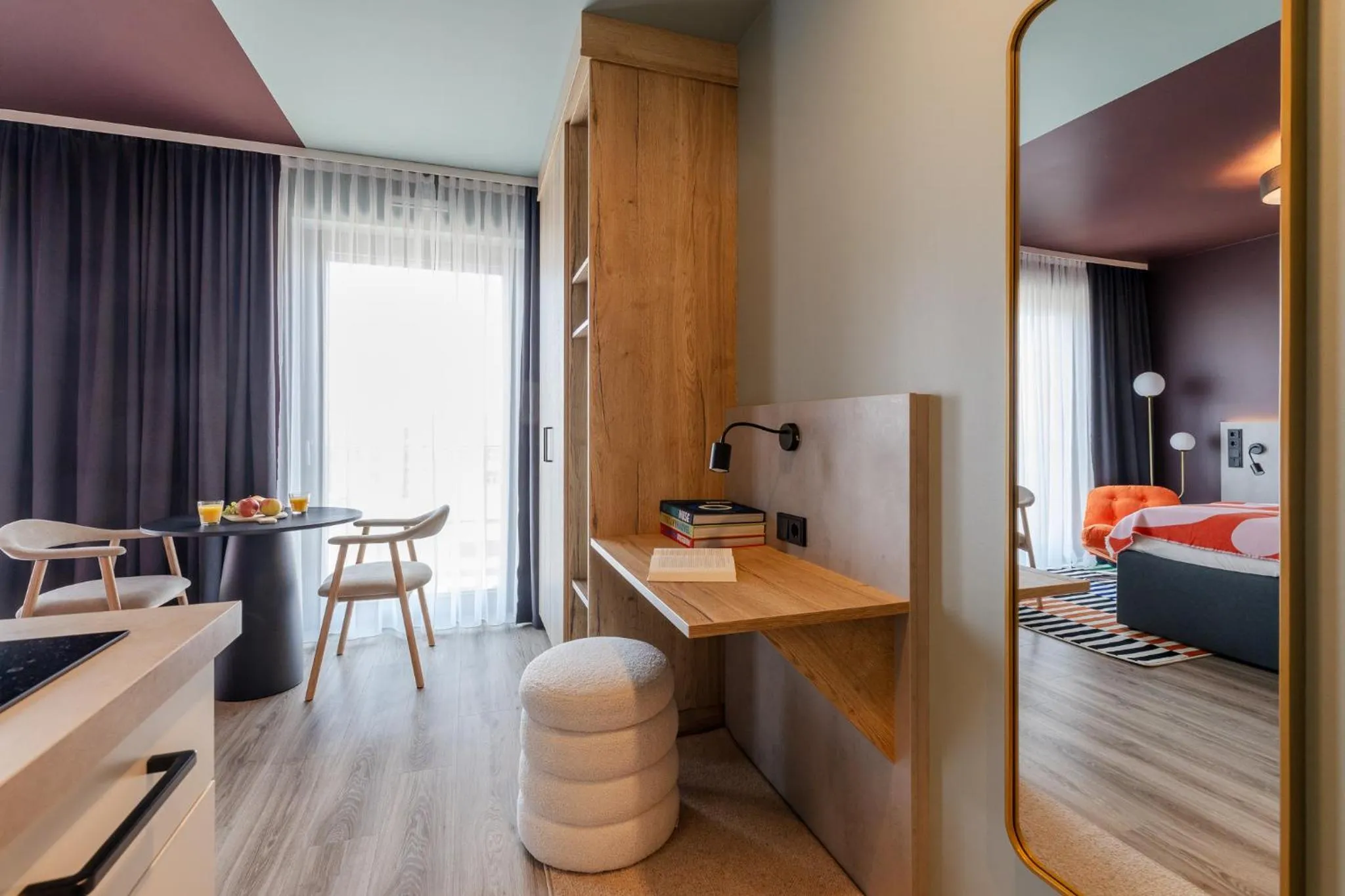 Photo of the whole room, Bed in kalm stay - munich east