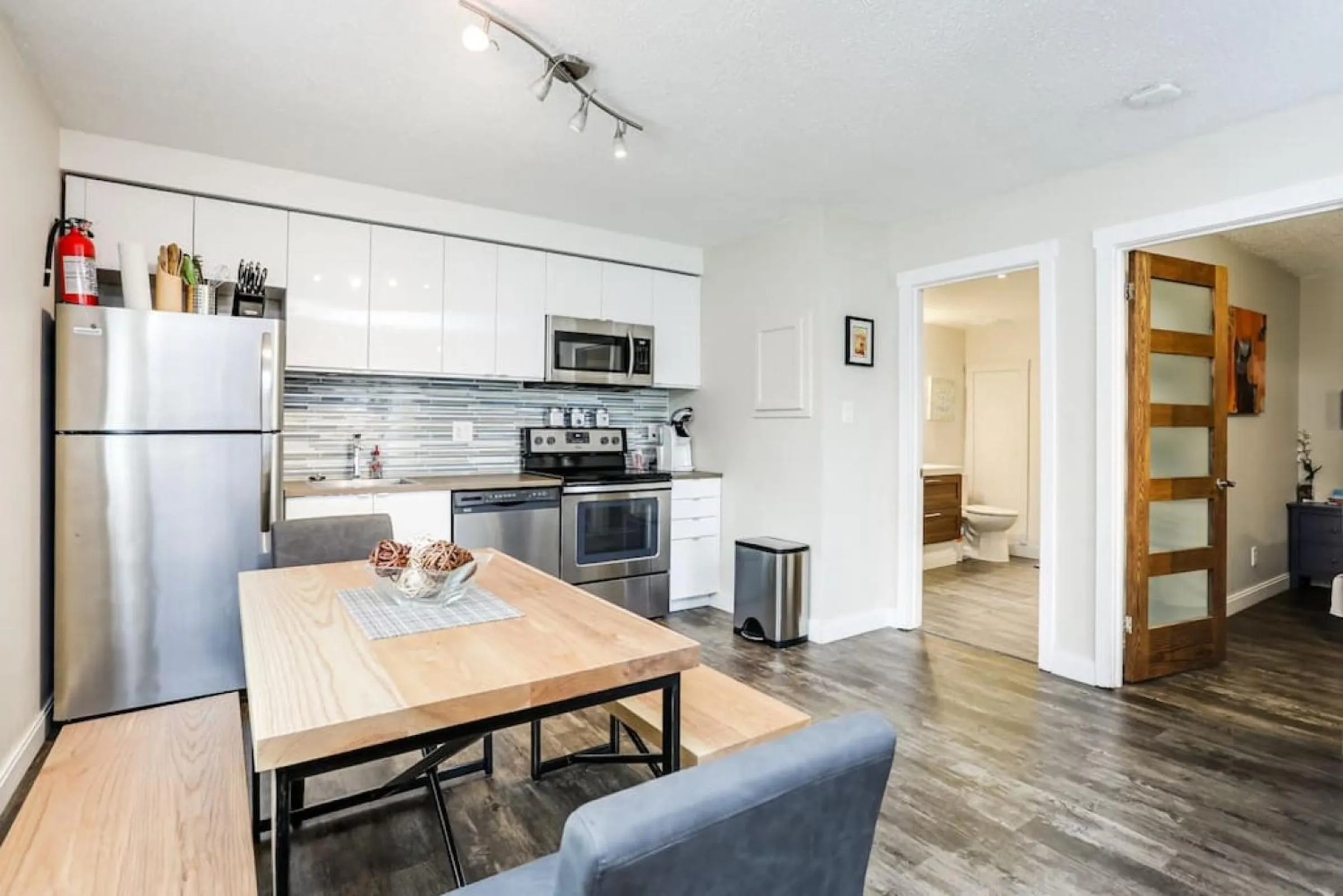 Kitchen or kitchenette in Cozy Collingwood Retreat 80204