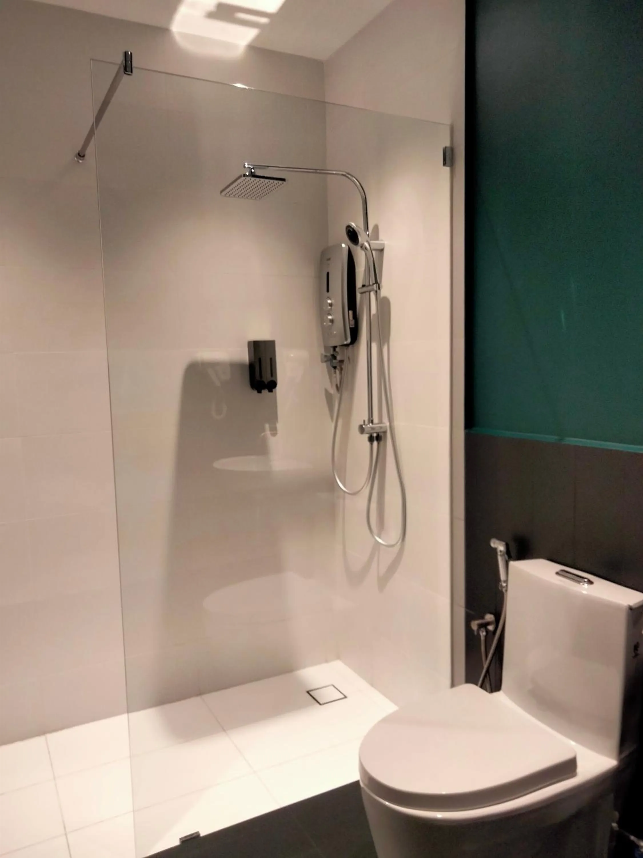 Shower in The Journey hotel