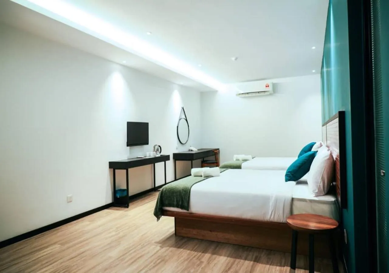 Bed in The Journey hotel