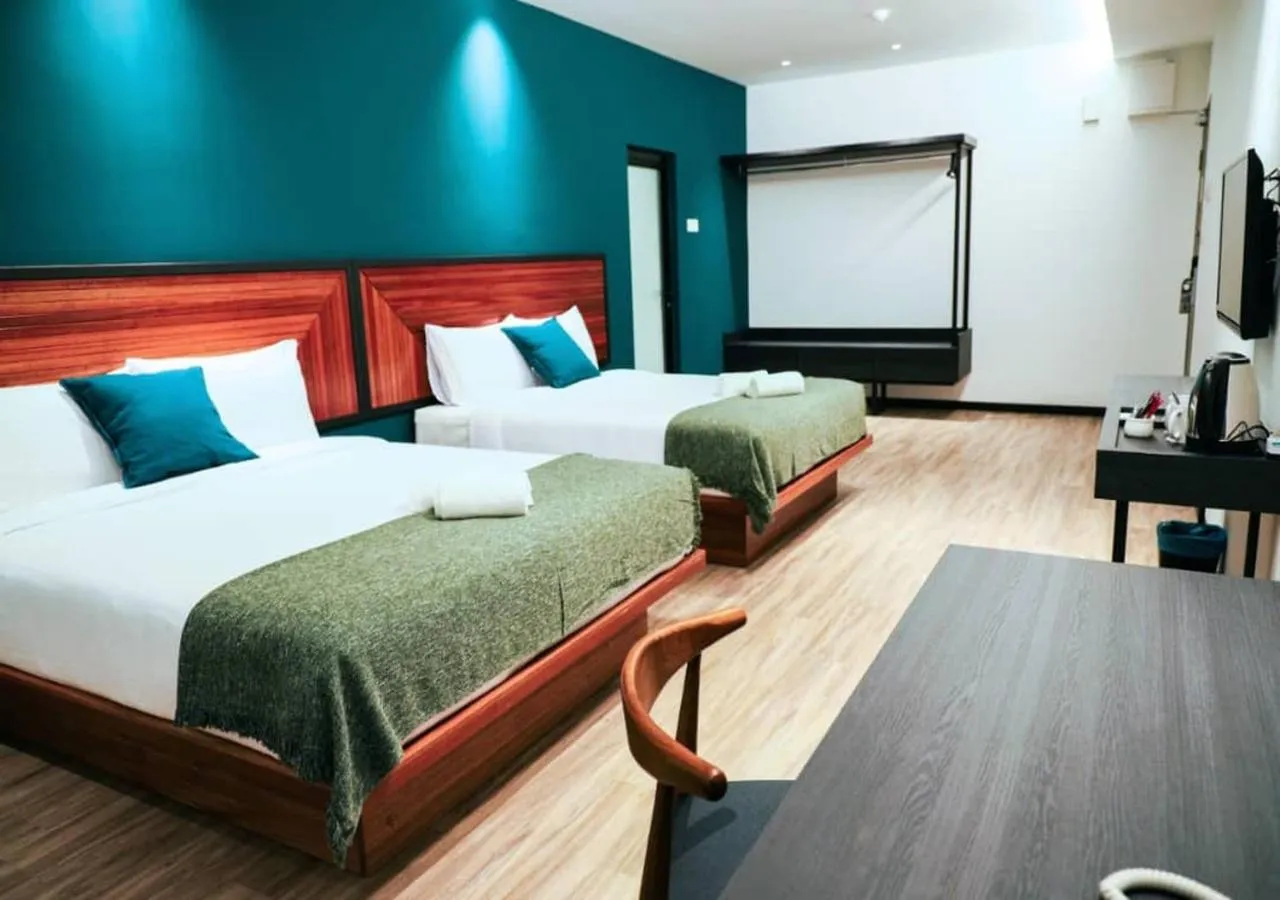 Bed in The Journey hotel