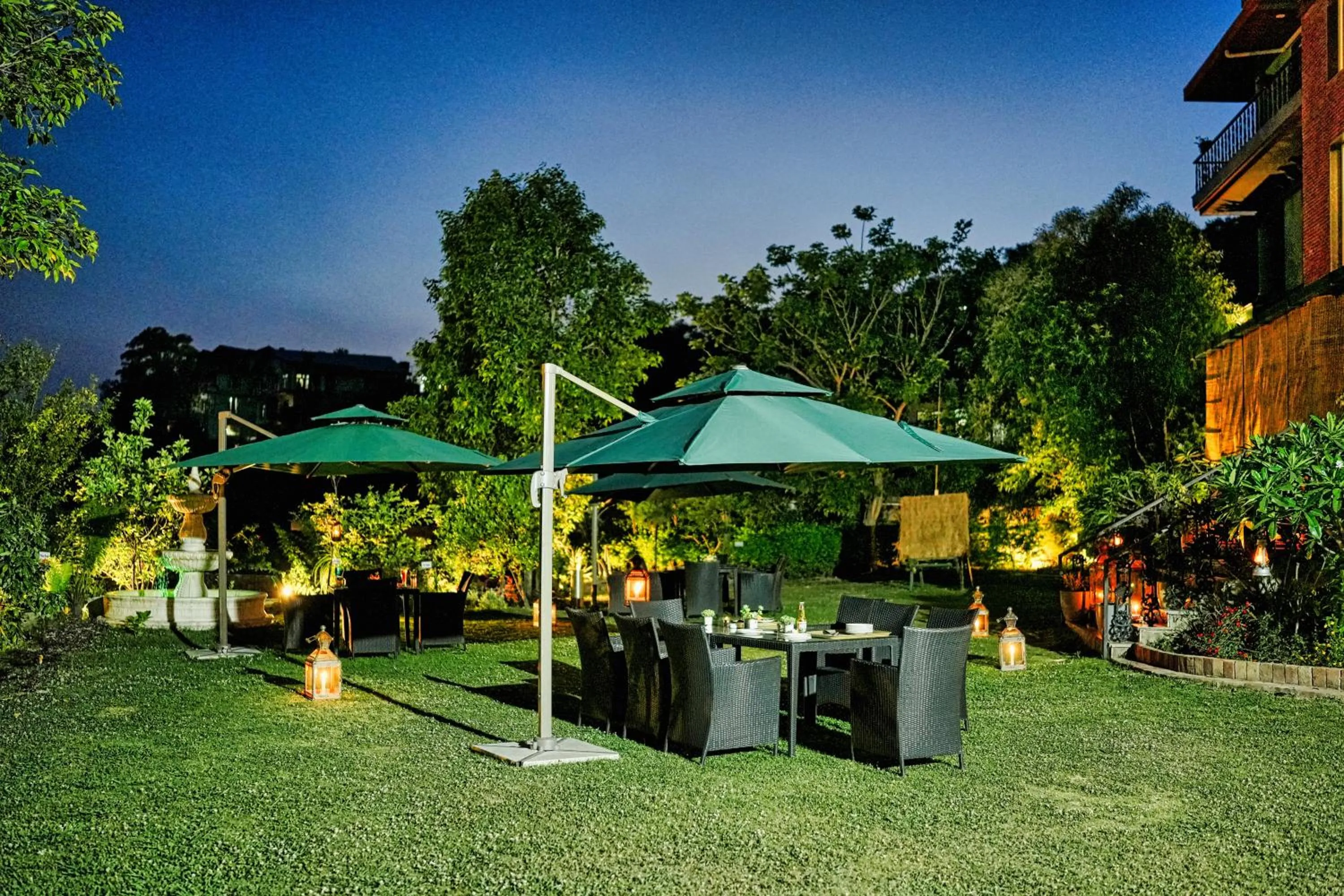 Evening entertainment in The Atman Dharamshala by Leisure Hotels