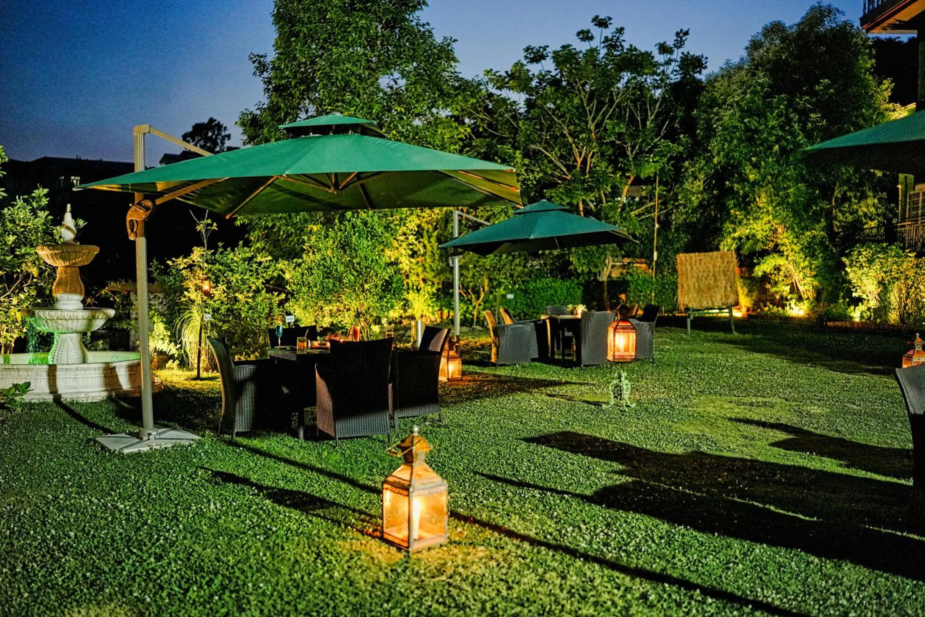 Evening entertainment in The Atman Dharamshala by Leisure Hotels