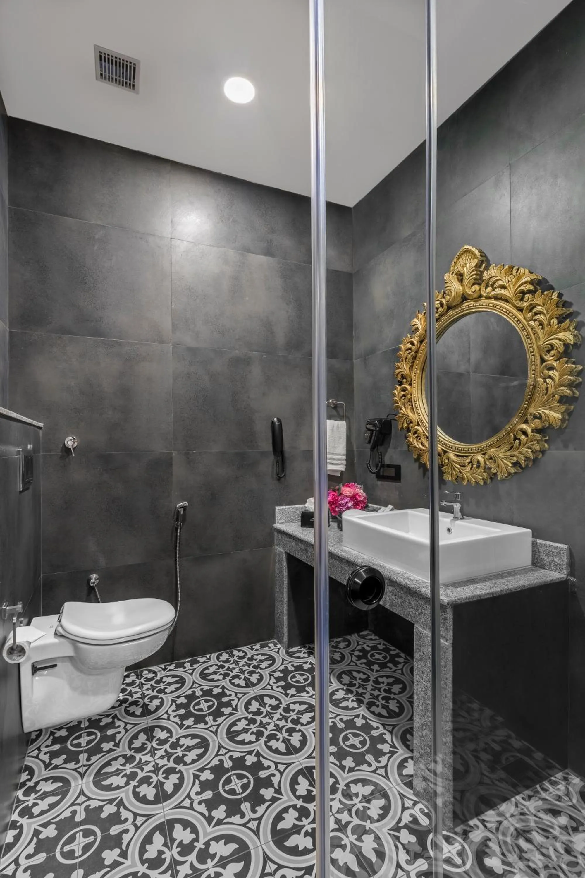 Bathroom in The Atman Dharamshala by Leisure Hotels