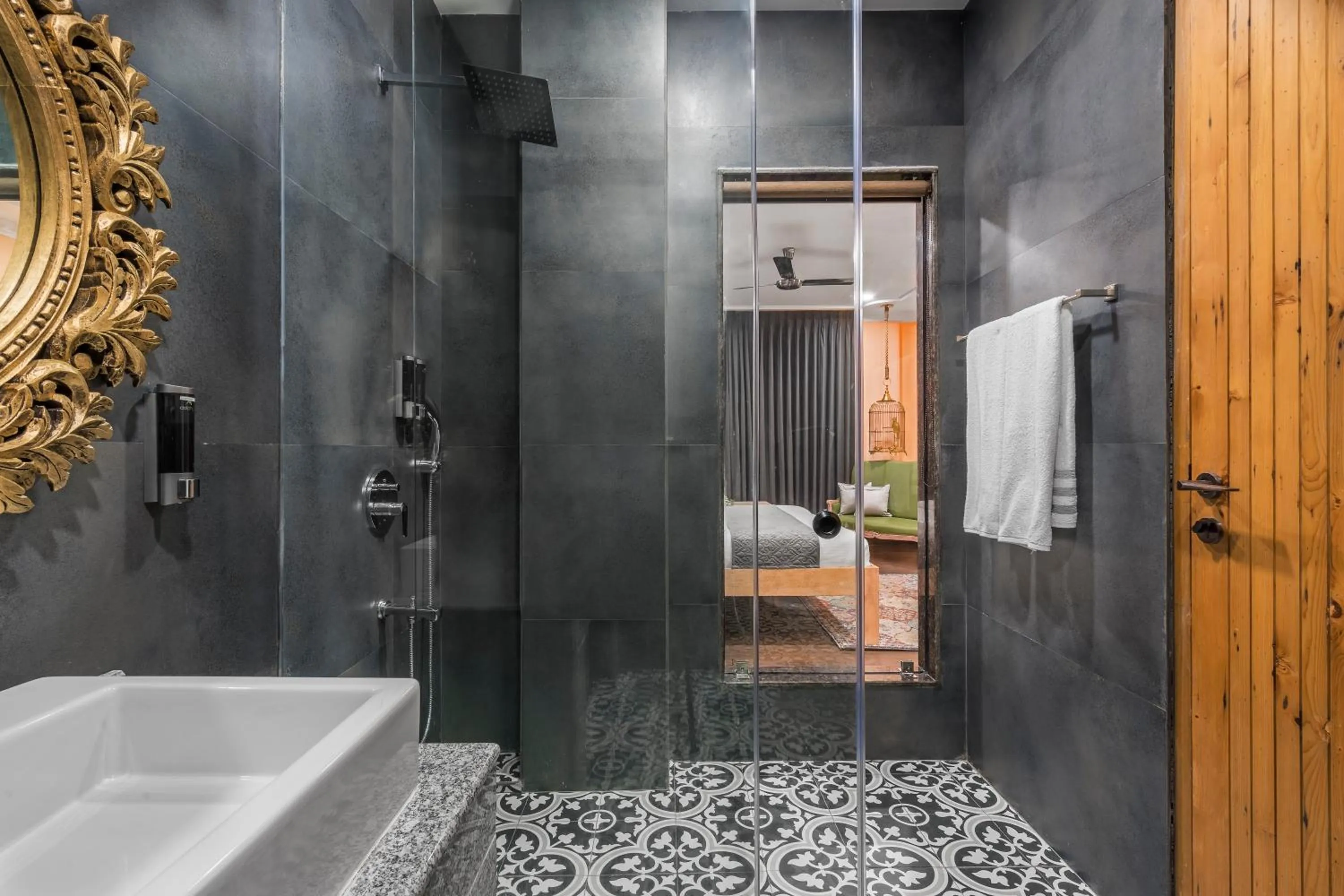 Bathroom in The Atman Dharamshala by Leisure Hotels