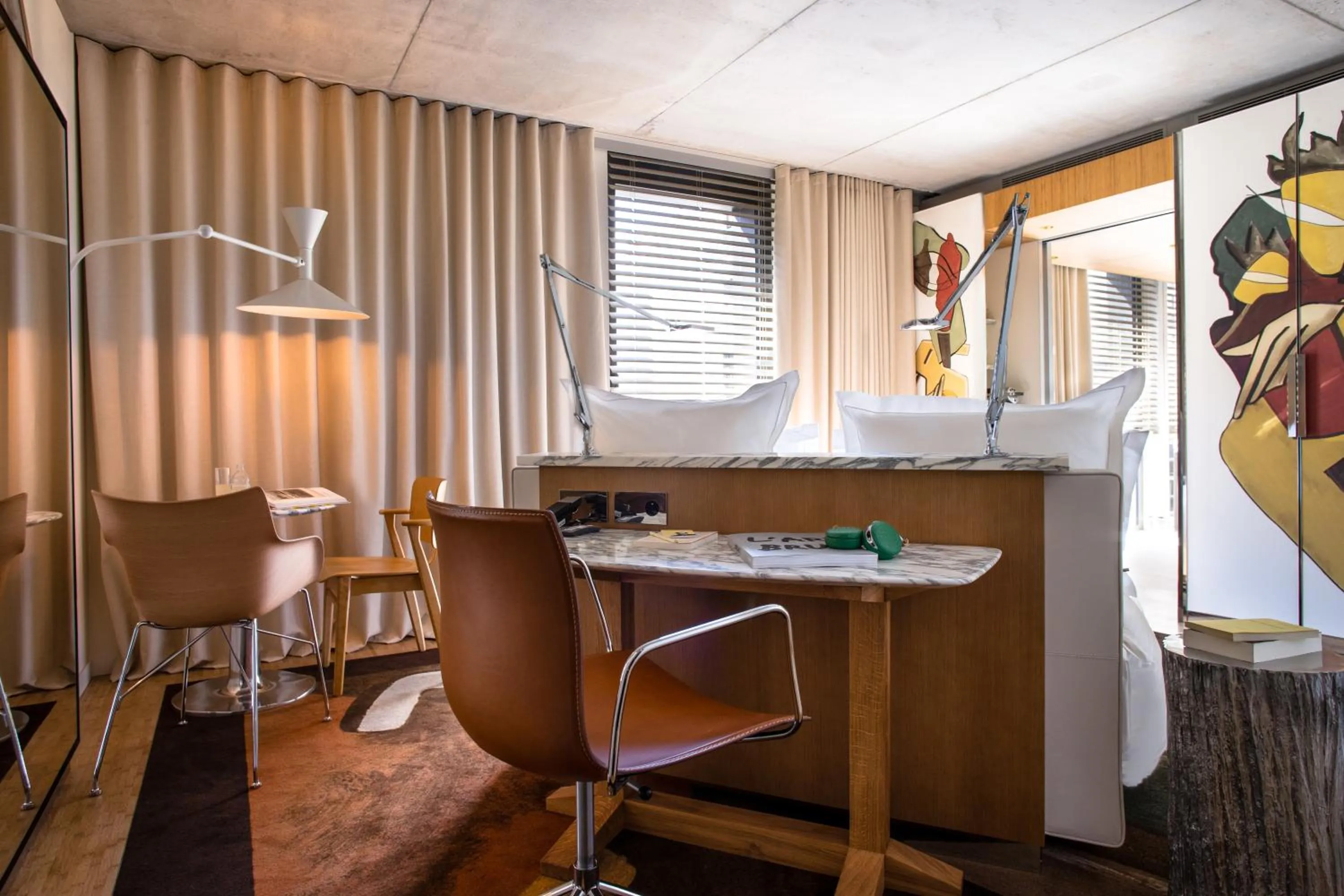 Seating area in Villa M