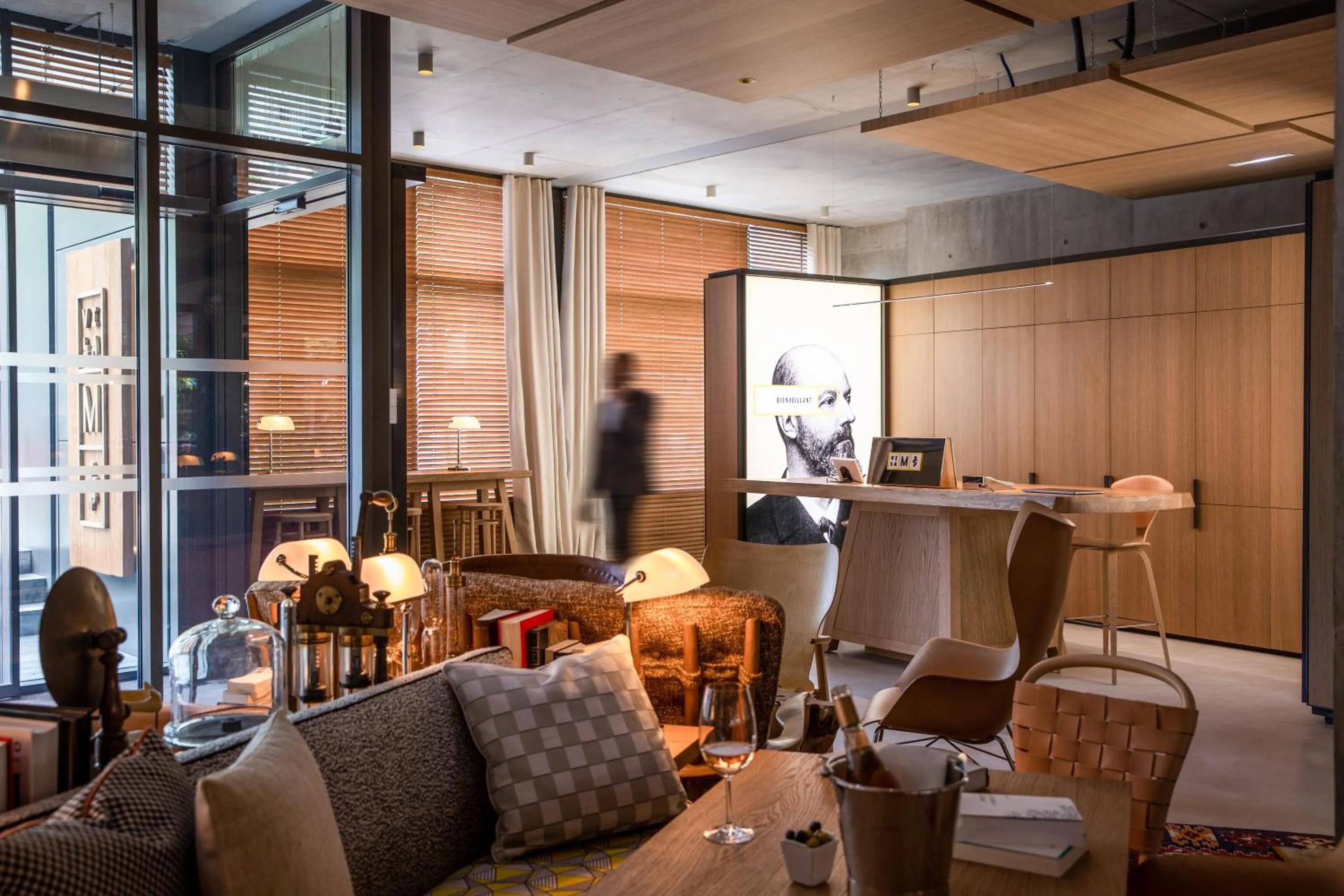 Lobby or reception in Villa M